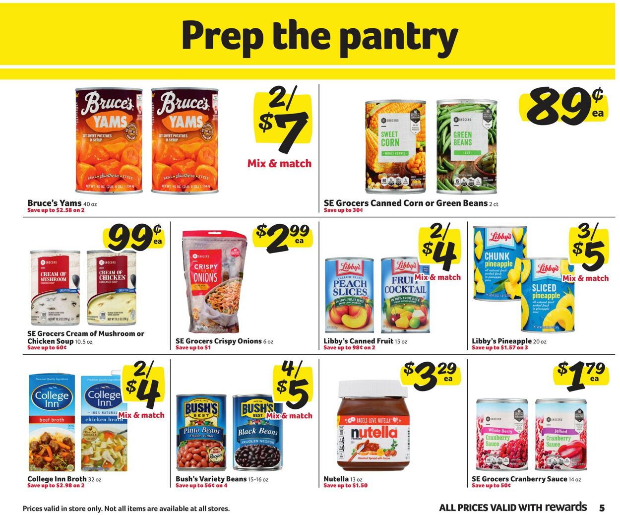 Harveys Supermarket Weekly Ad Circular - valid 11/29-12/12/2023 (Page 5)