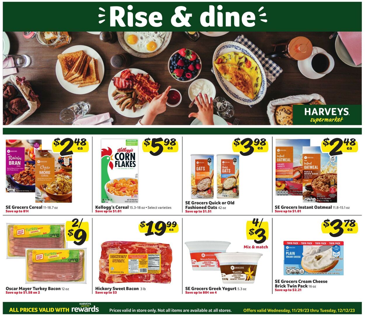 Harveys Supermarket Weekly Ad Circular - valid 11/29-12/12/2023 (Page 8)