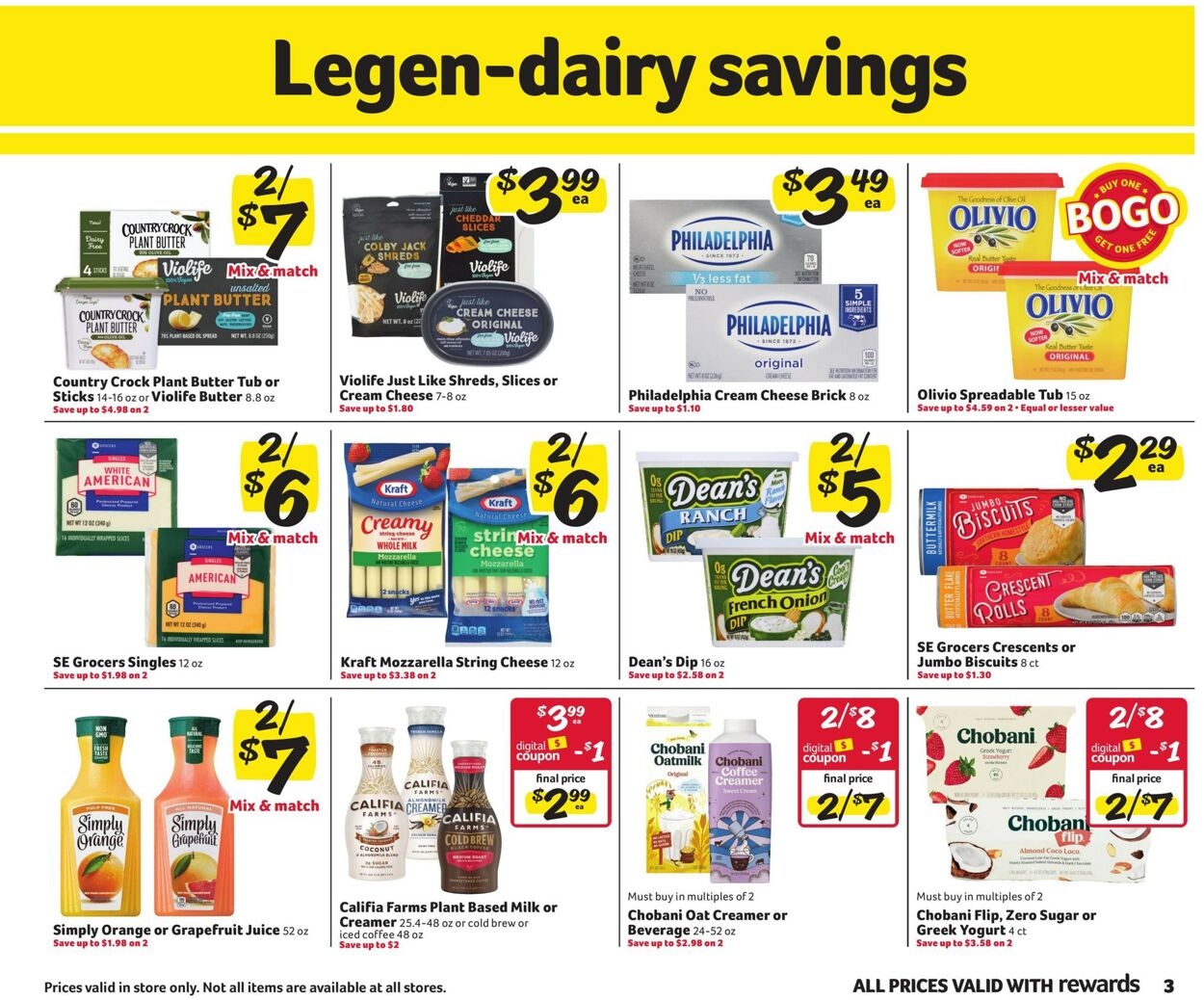 Harveys Supermarket Weekly Ad Circular - valid 01/10-01/23/2024 (Page 3)