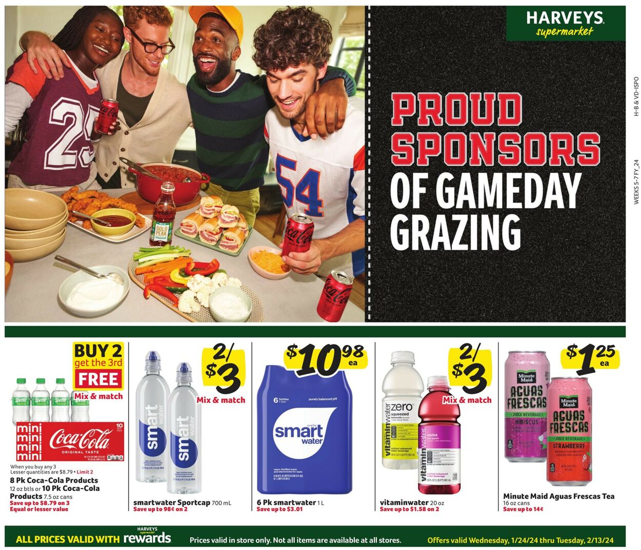 Harveys Supermarket Weekly Ad Circular - valid 01/24-02/06/2024