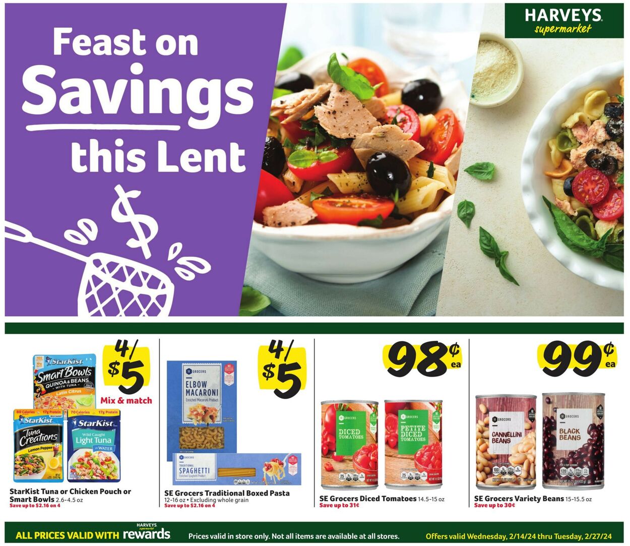 Harveys Supermarket Weekly Ad Circular - valid 02/14-02/27/2024 (Page 8)