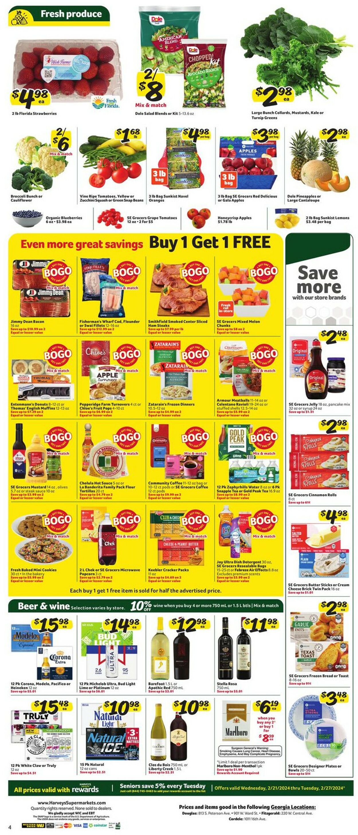 Harveys Supermarket Weekly Ad Circular - valid 02/21-02/27/2024 (Page 9)
