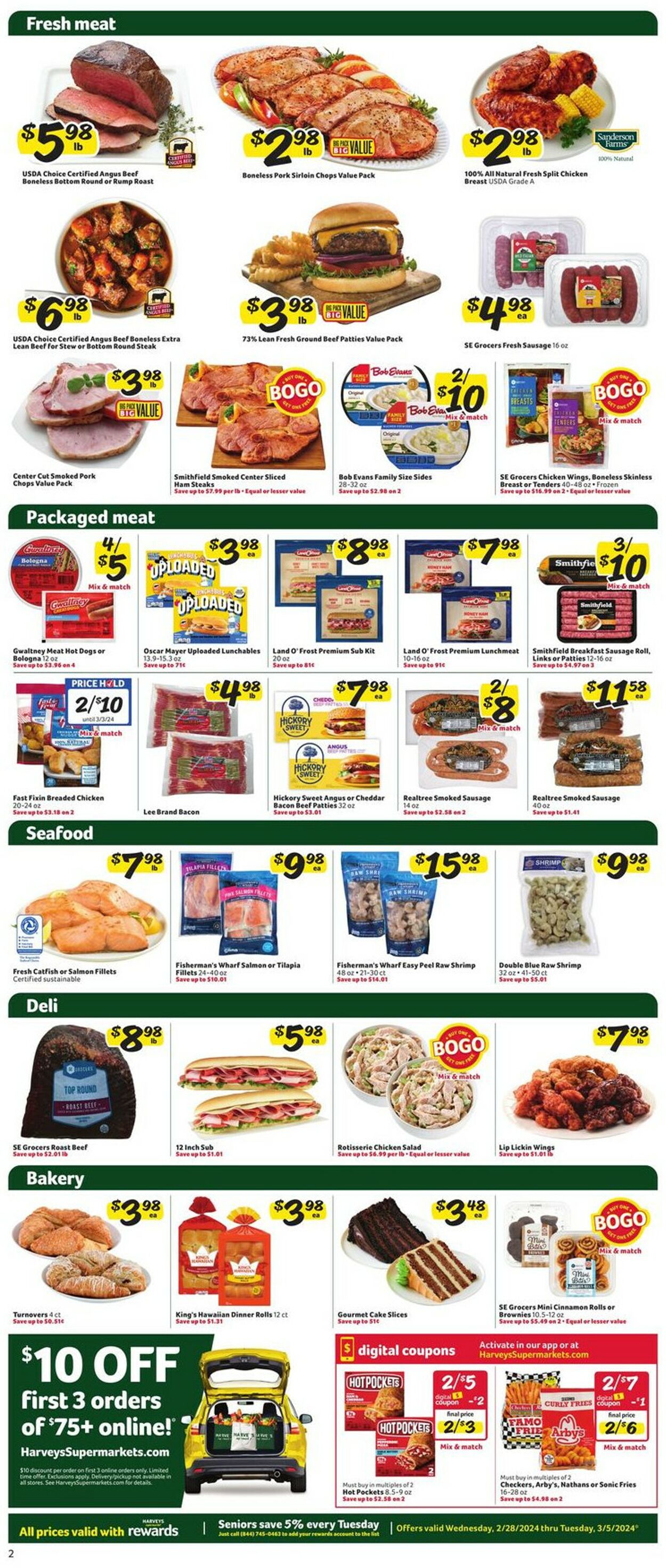 Harveys Supermarket Weekly Ad Circular - valid 02/28-03/05/2024 (Page 4)