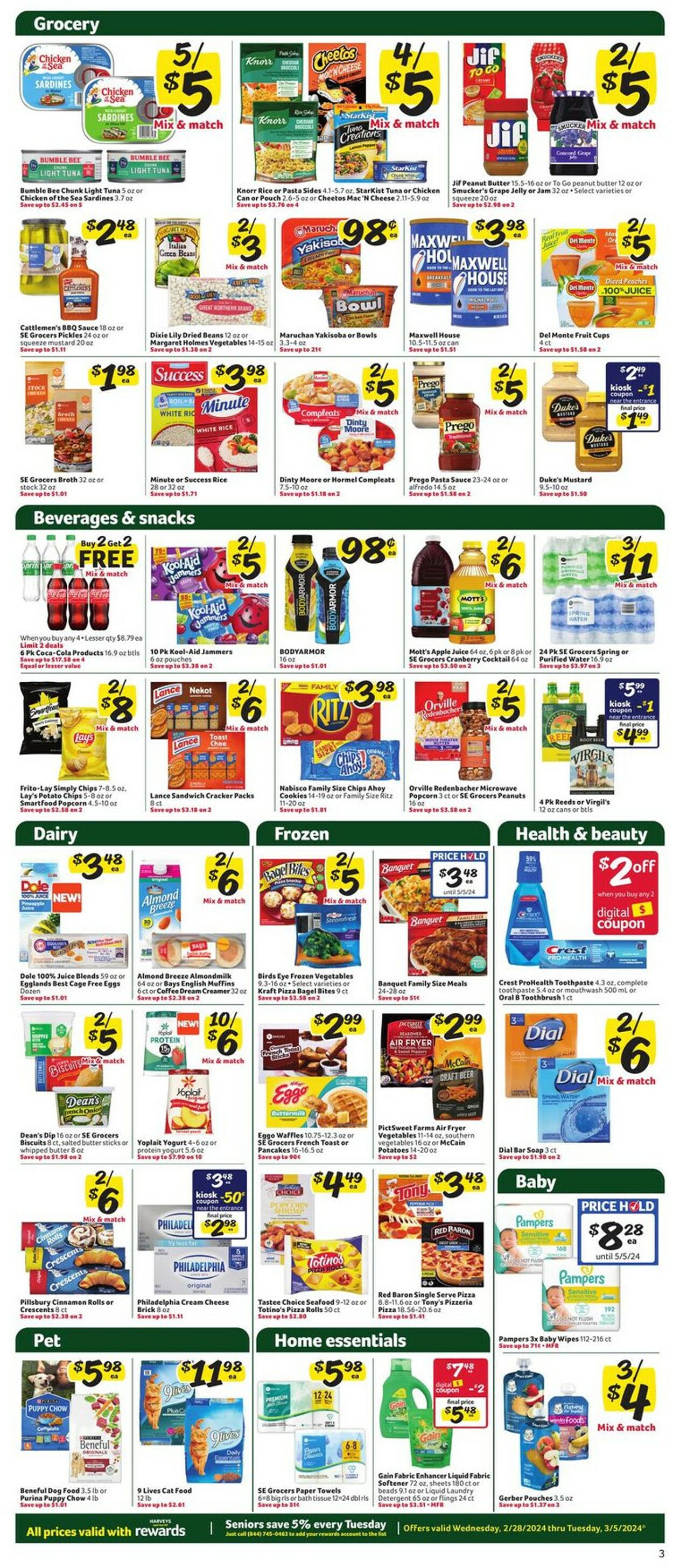 Harveys Supermarket Weekly Ad Circular - valid 02/28-03/05/2024 (Page 5)