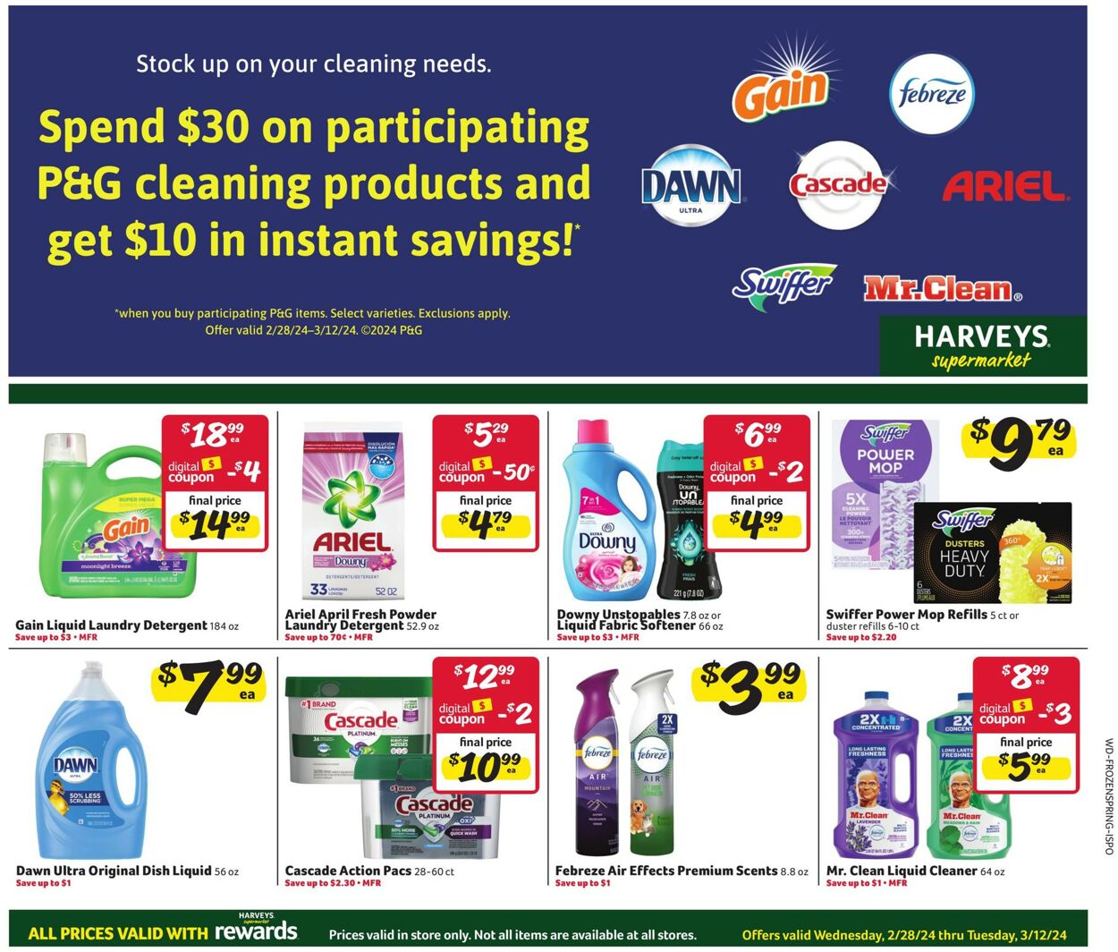 Harveys Supermarket Weekly Ad Circular - valid 02/28-03/12/2024 (Page 8)