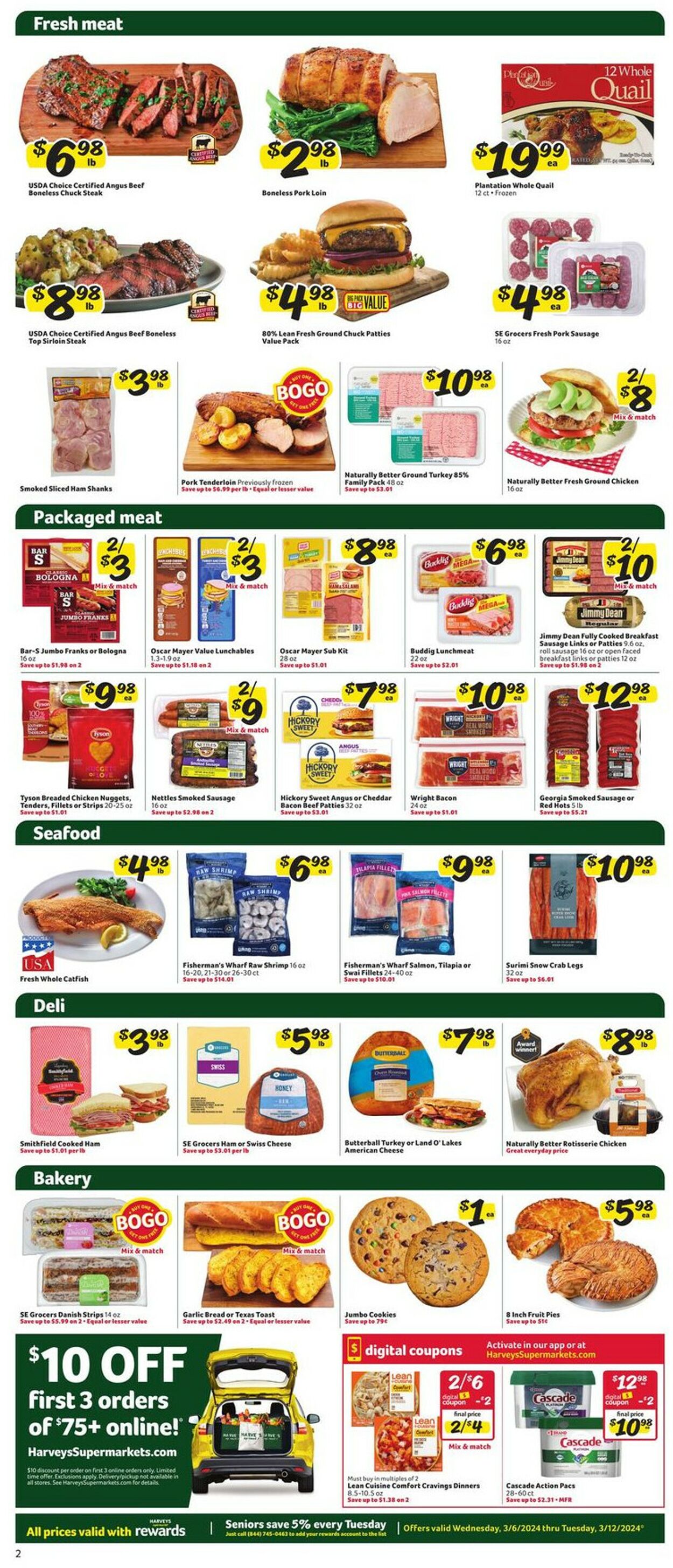 Harveys Supermarket Weekly Ad Circular - valid 03/06-03/12/2024 (Page 4)