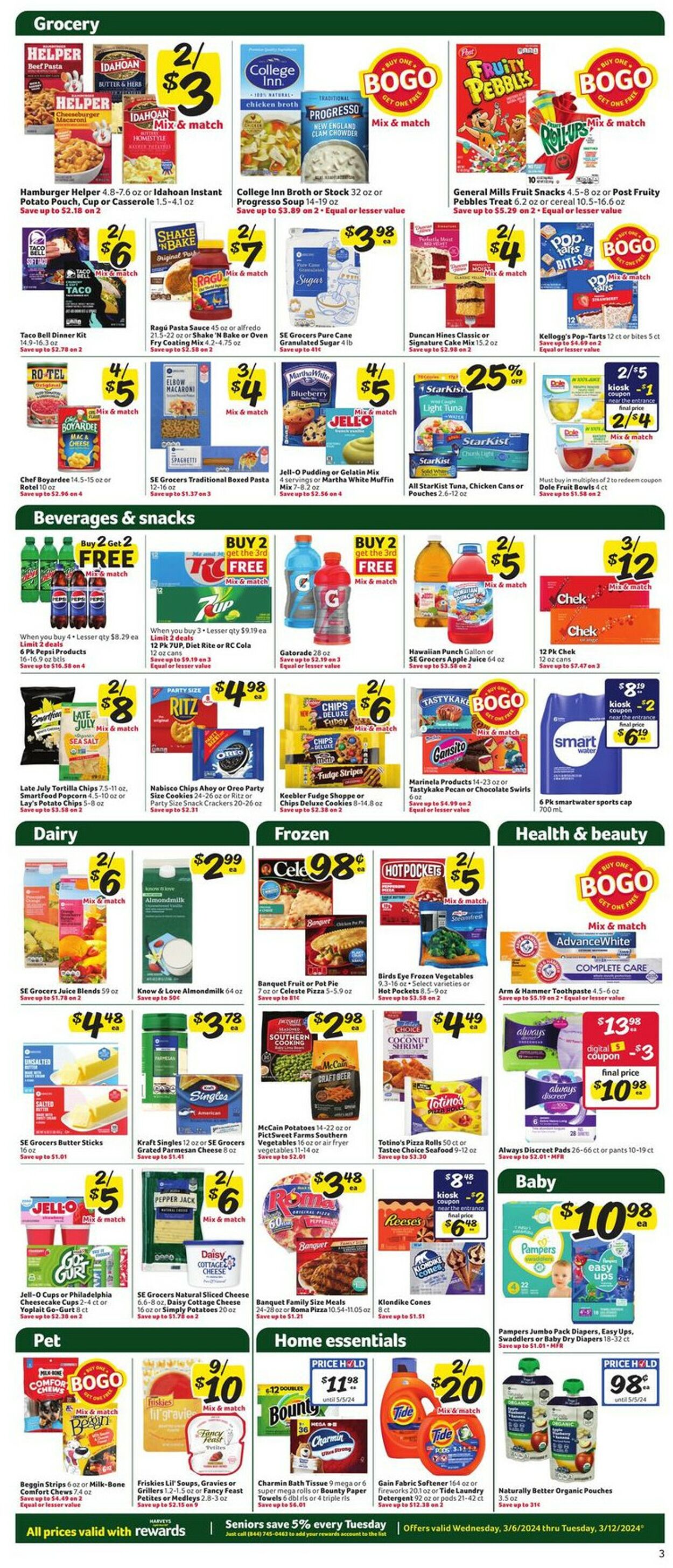 Harveys Supermarket Weekly Ad Circular - valid 03/06-03/12/2024 (Page 5)