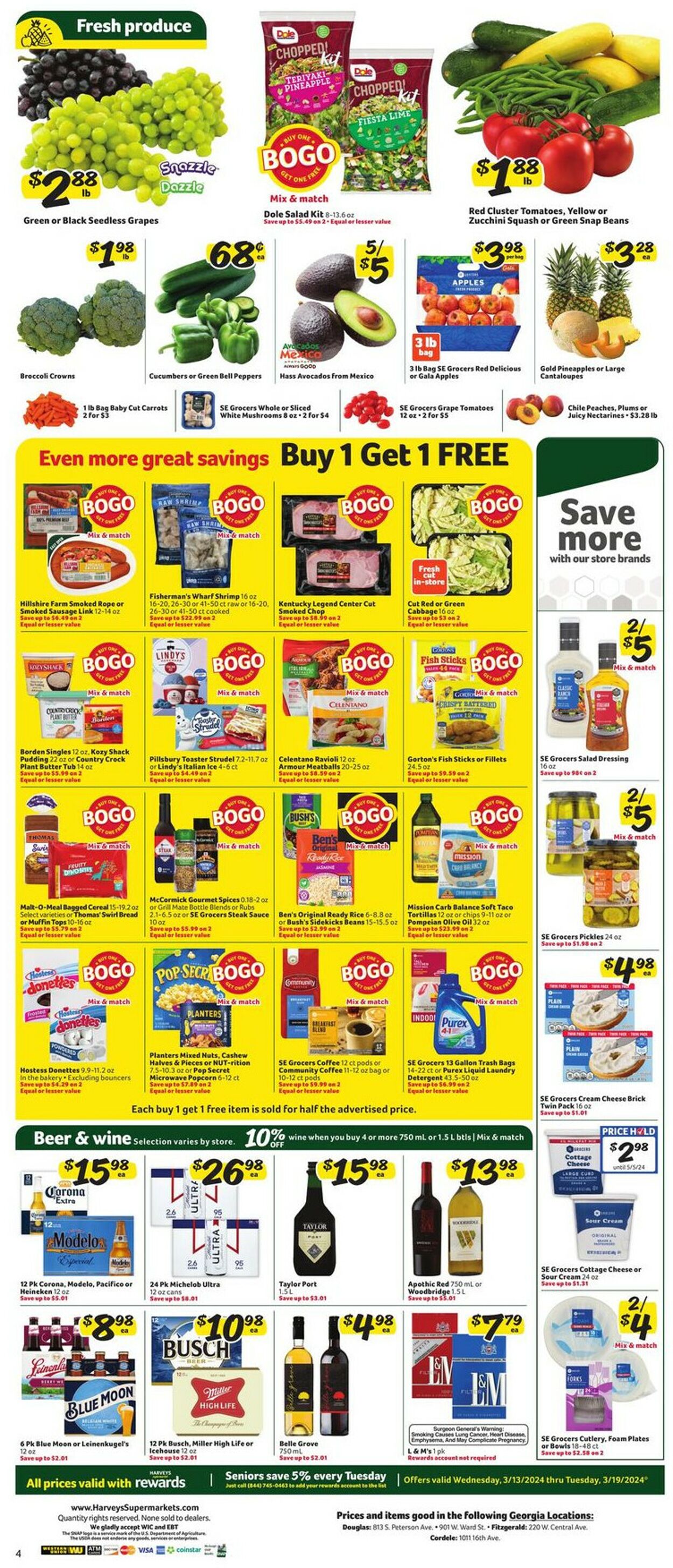 Harveys Supermarket Weekly Ad Circular - valid 03/13-03/19/2024 (Page 9)