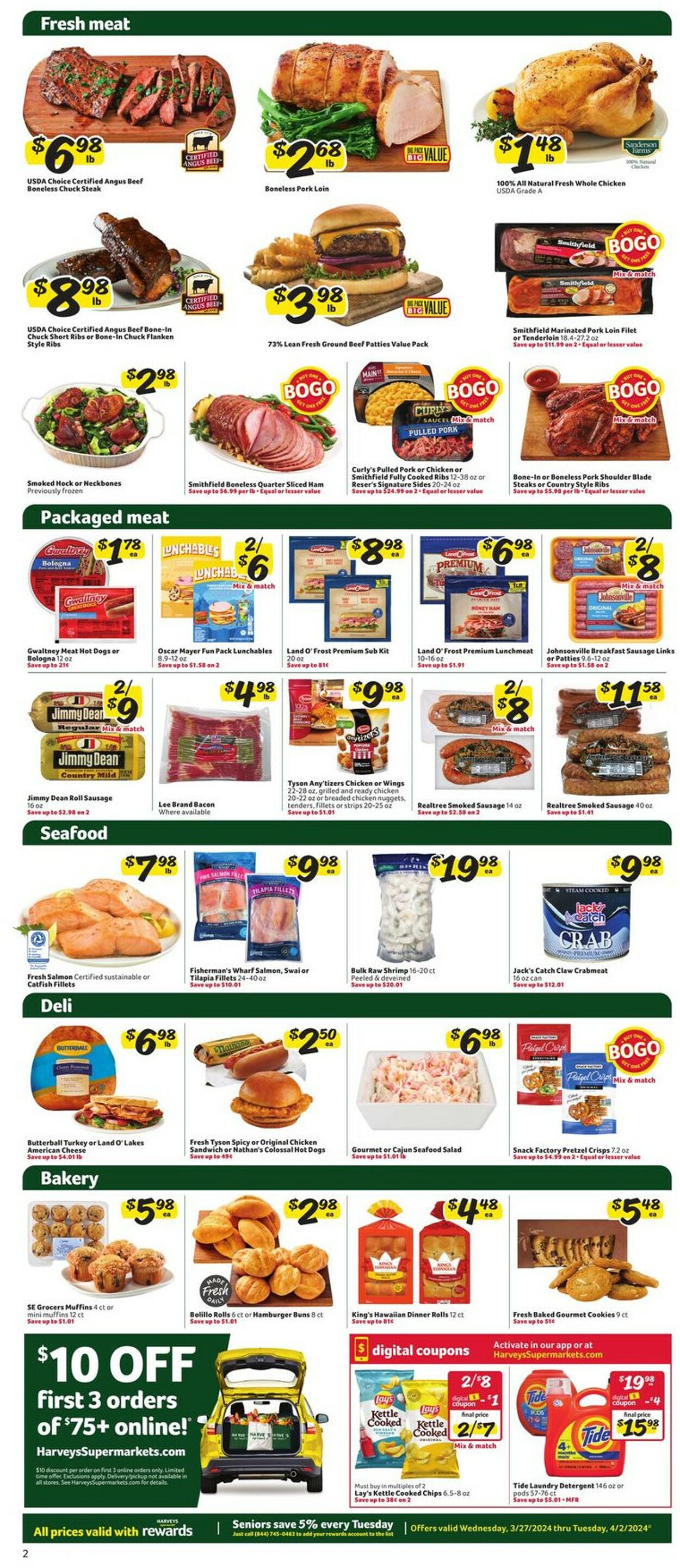Harveys Supermarket Weekly Ad Circular - valid 03/27-04/02/2024 (Page 4)