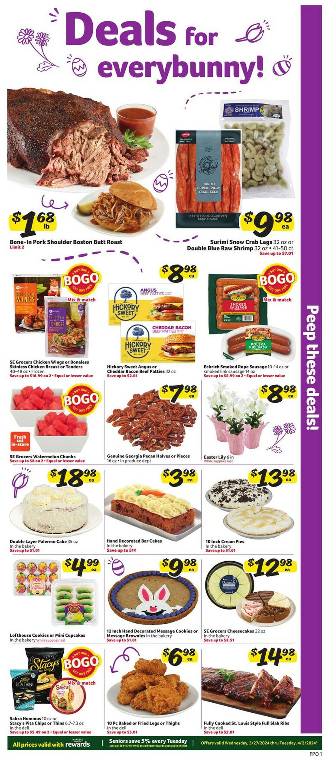 Harveys Supermarket Weekly Ad Circular - valid 03/27-04/02/2024 (Page 6)