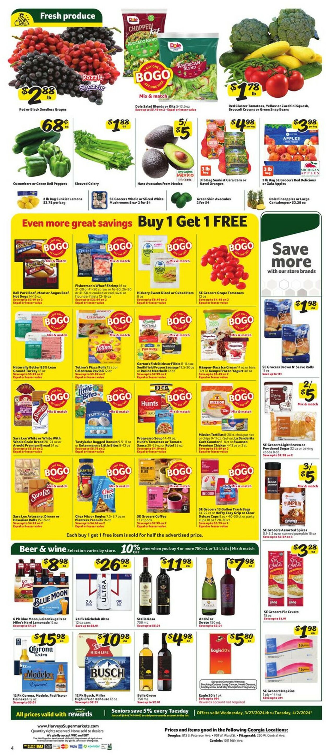 Harveys Supermarket Weekly Ad Circular - valid 03/27-04/02/2024 (Page 11)