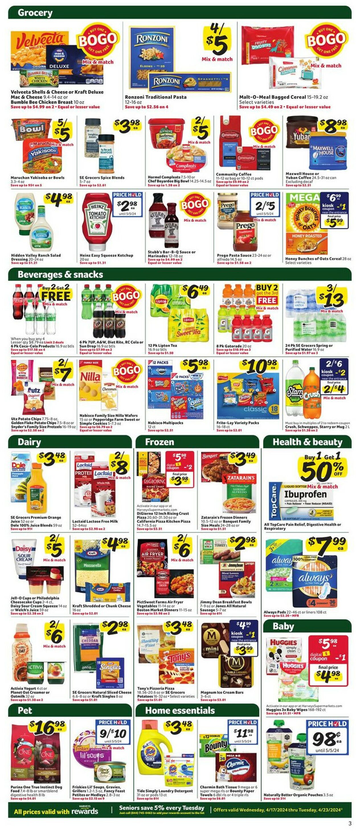 Harveys Supermarket Weekly Ad Circular - valid 04/17-04/23/2024 (Page 6)