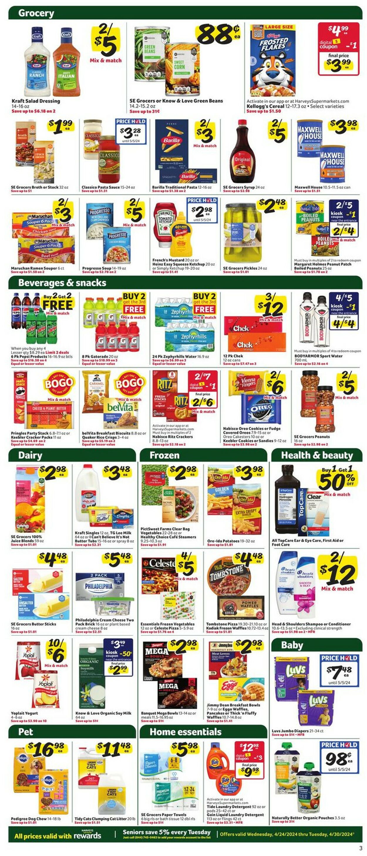 Harveys Supermarket Weekly Ad Circular - valid 04/24-04/30/2024 (Page 5)