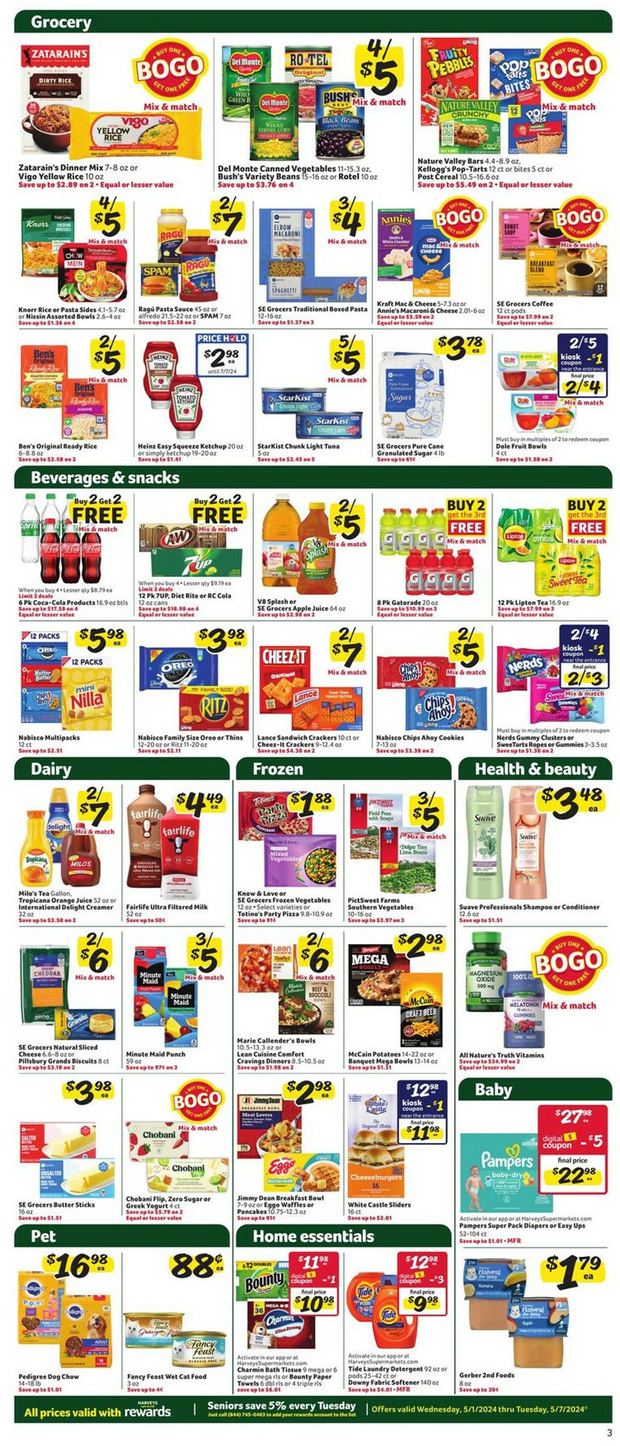 Harveys Supermarket Weekly Ad Circular - valid 05/01-05/07/2024 (Page 5)