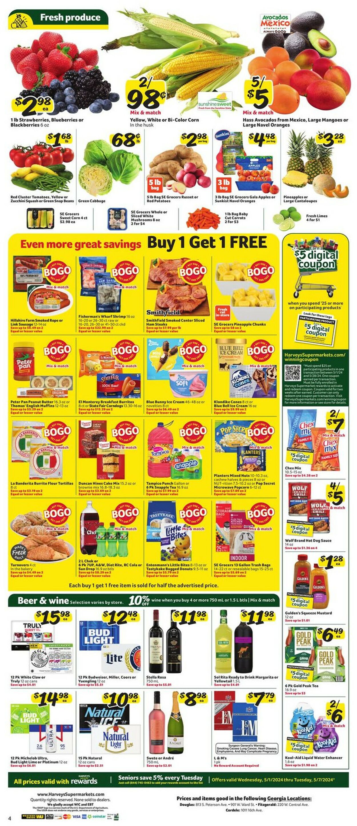 Harveys Supermarket Weekly Ad Circular - valid 05/01-05/07/2024 (Page 10)