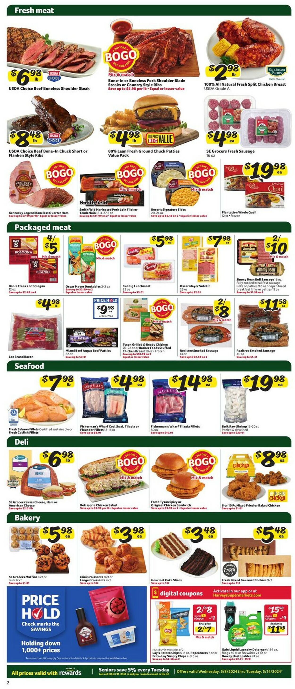 Harveys Supermarket Weekly Ad Circular - valid 05/08-05/14/2024 (Page 4)