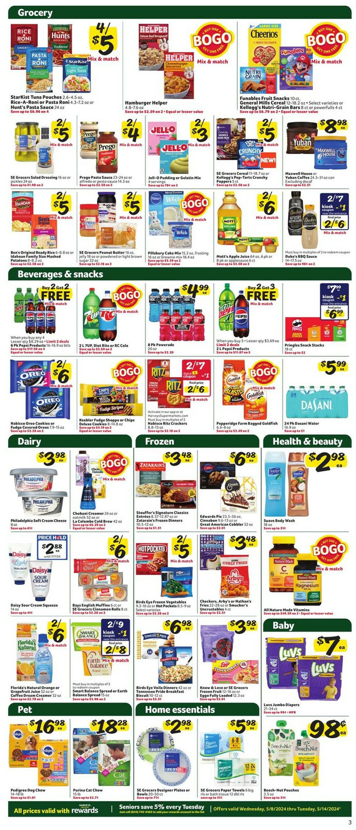 Harveys Supermarket Weekly Ad Circular - valid 05/08-05/14/2024 (Page 5)