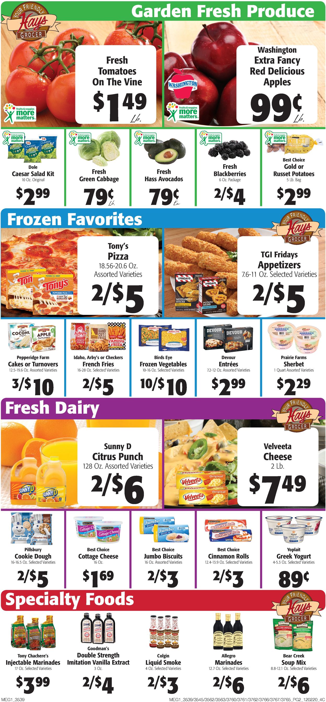 Hays Supermarket Weekly Ad Circular - valid 12/02-12/08/2020 (Page 4)