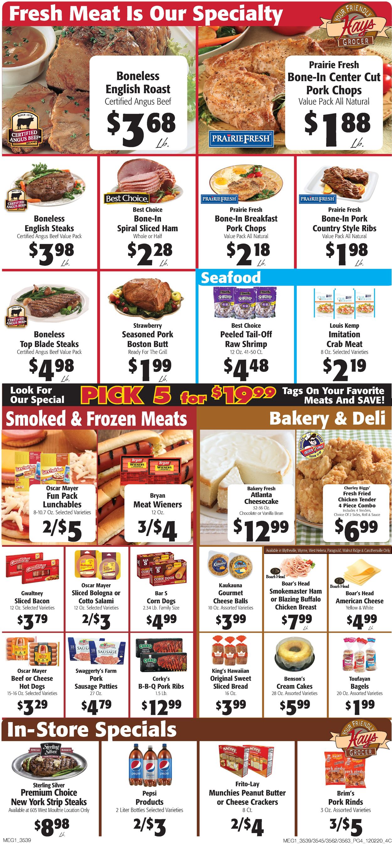 Hays Supermarket Weekly Ad Circular - valid 12/02-12/08/2020 (Page 6)