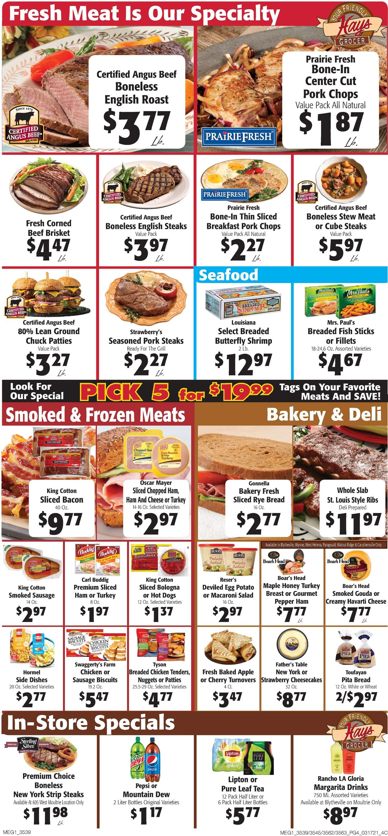 Hays Supermarket Weekly Ad Circular - valid 03/17-03/23/2021 (Page 6)