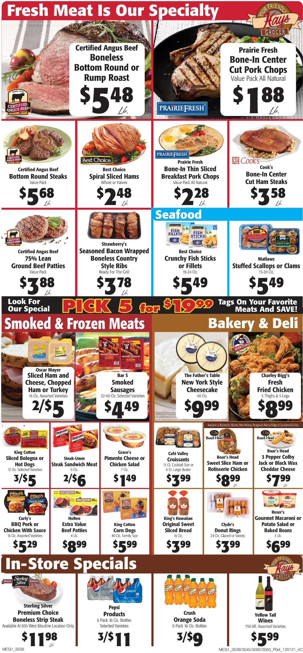 Hays Supermarket Weekly Ad Circular - valid 12/01-12/07/2021 (Page 4)