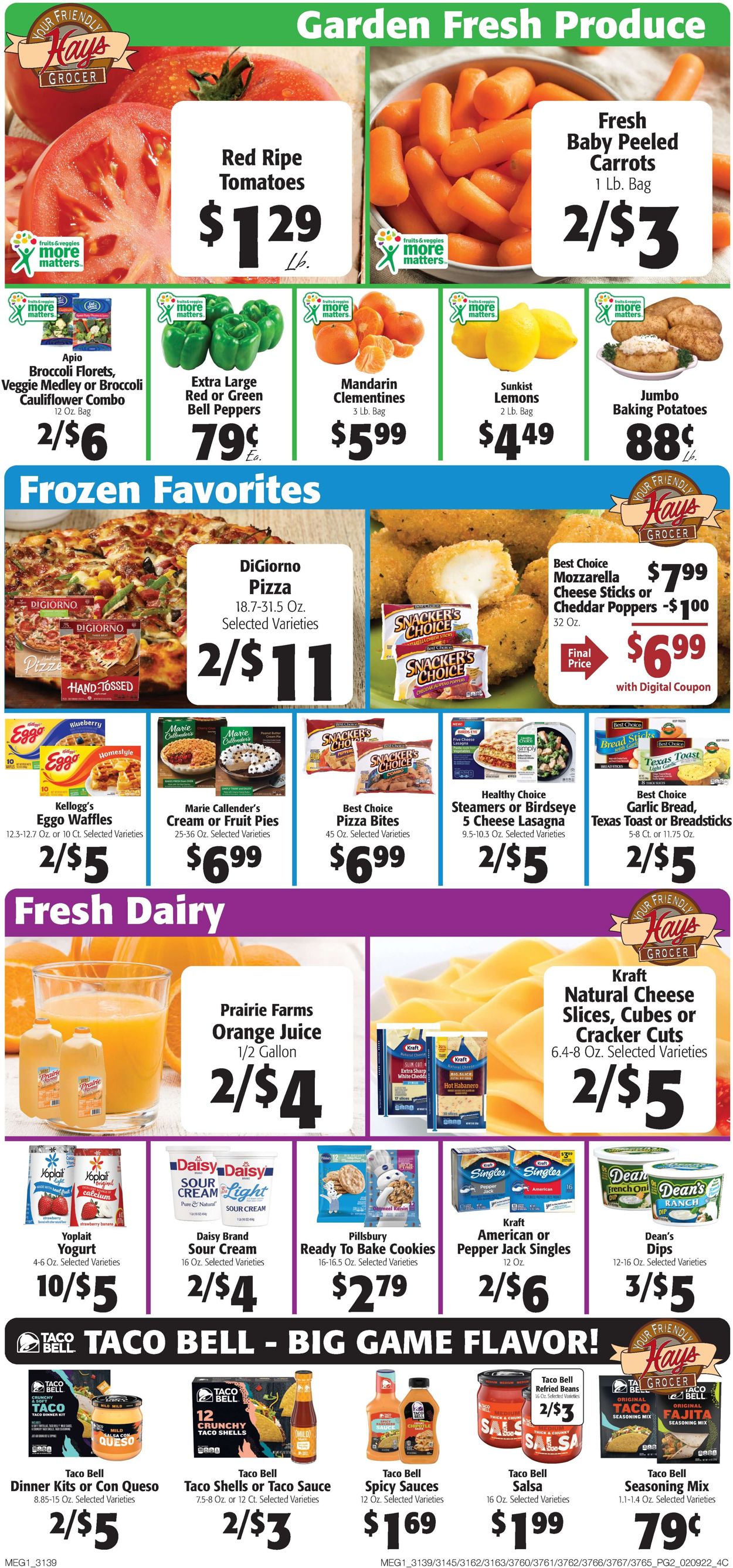 Hays Supermarket Weekly Ad Circular - valid 02/09-02/15/2022 (Page 4)