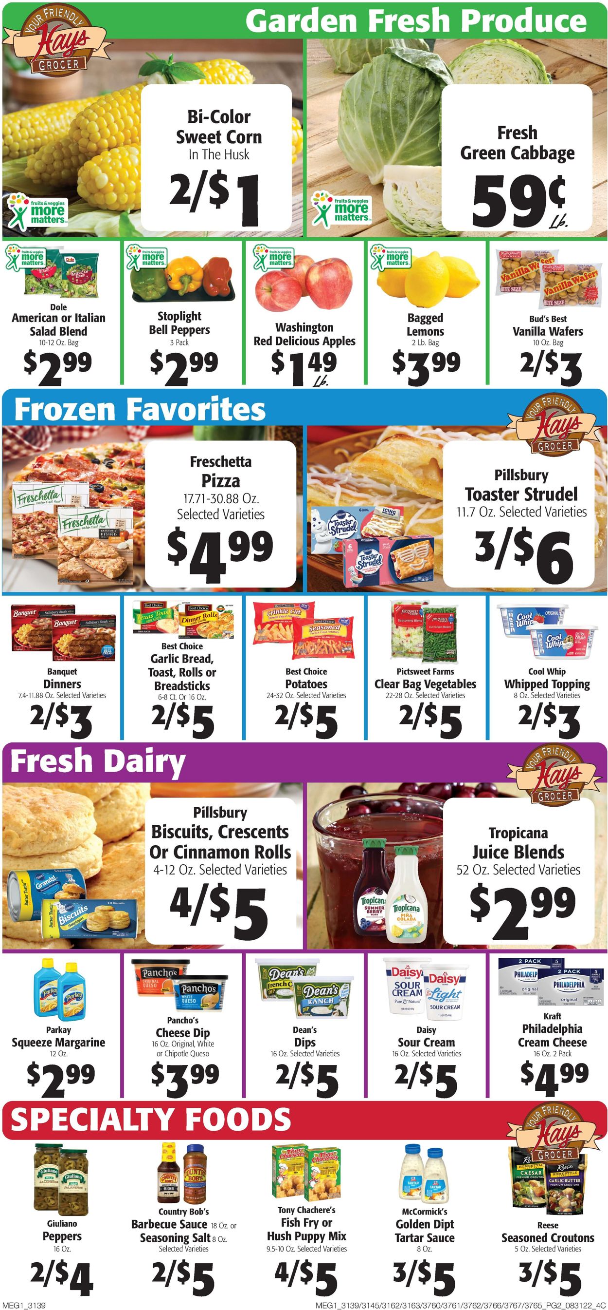 Hays Supermarket Weekly Ad Circular - valid 08/31-09/06/2022 (Page 4)