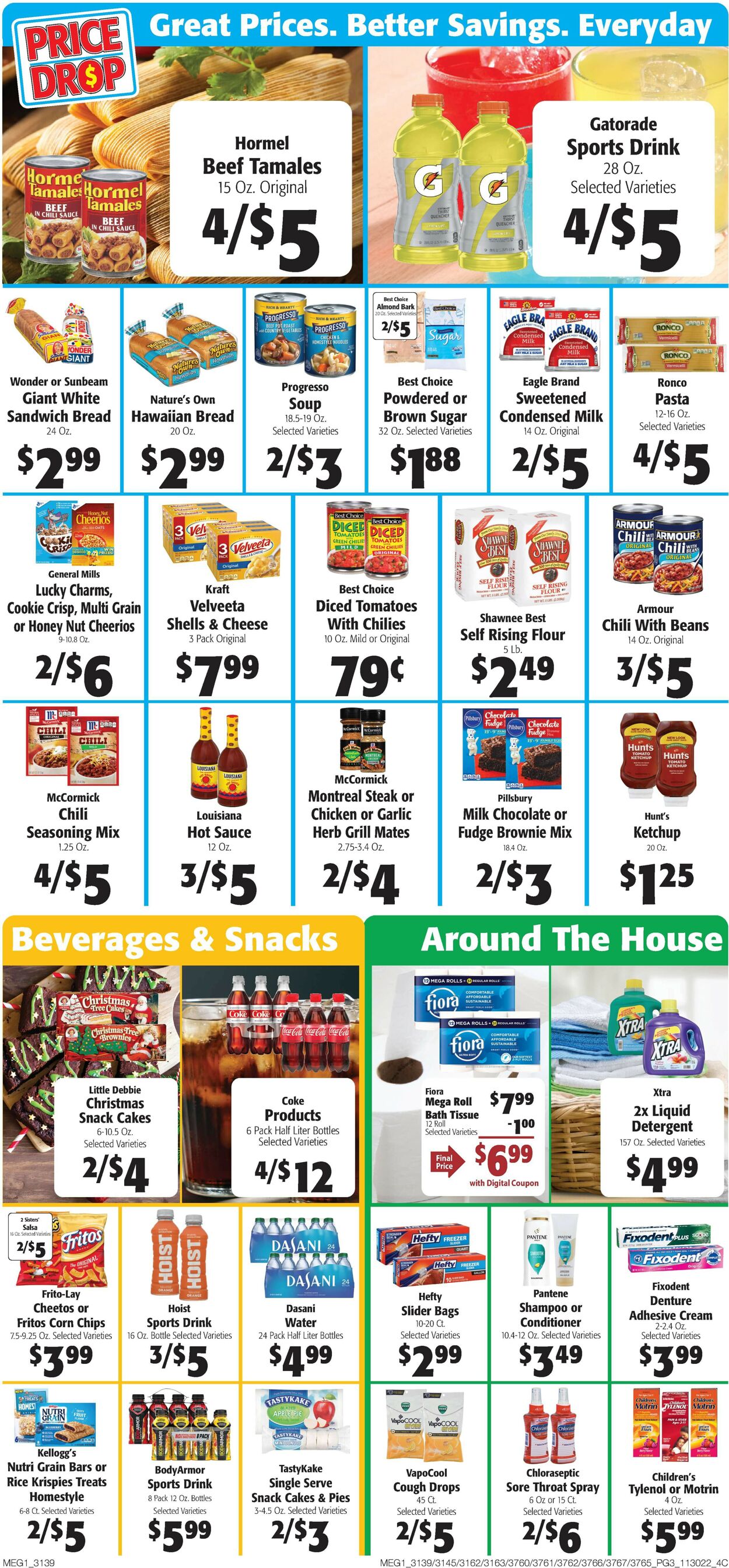 Hays Supermarket Weekly Ad Circular - valid 11/30-12/06/2022 (Page 3)