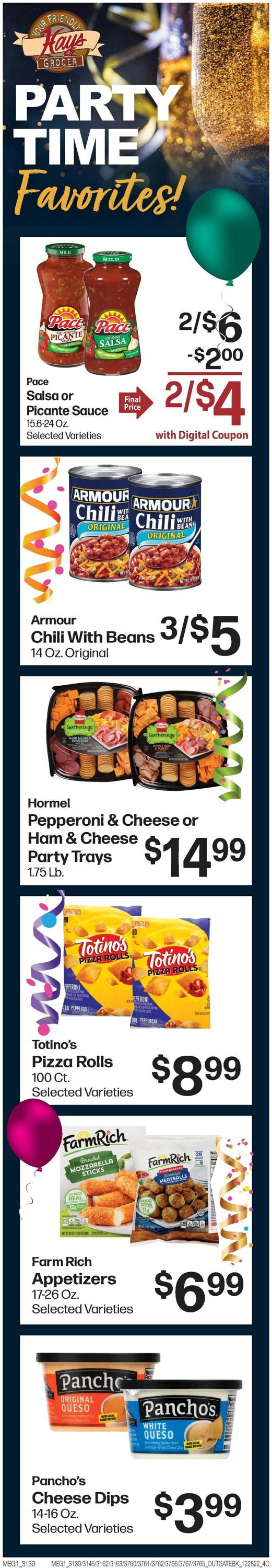 Hays Supermarket Weekly Ad Circular - valid 12/28-01/03/2023 (Page 2)