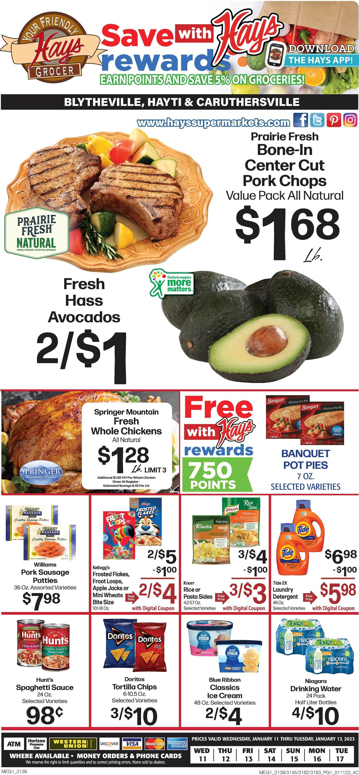Hays Supermarket Weekly Ad Circular - valid 01/11-01/17/2023 (Page 3)