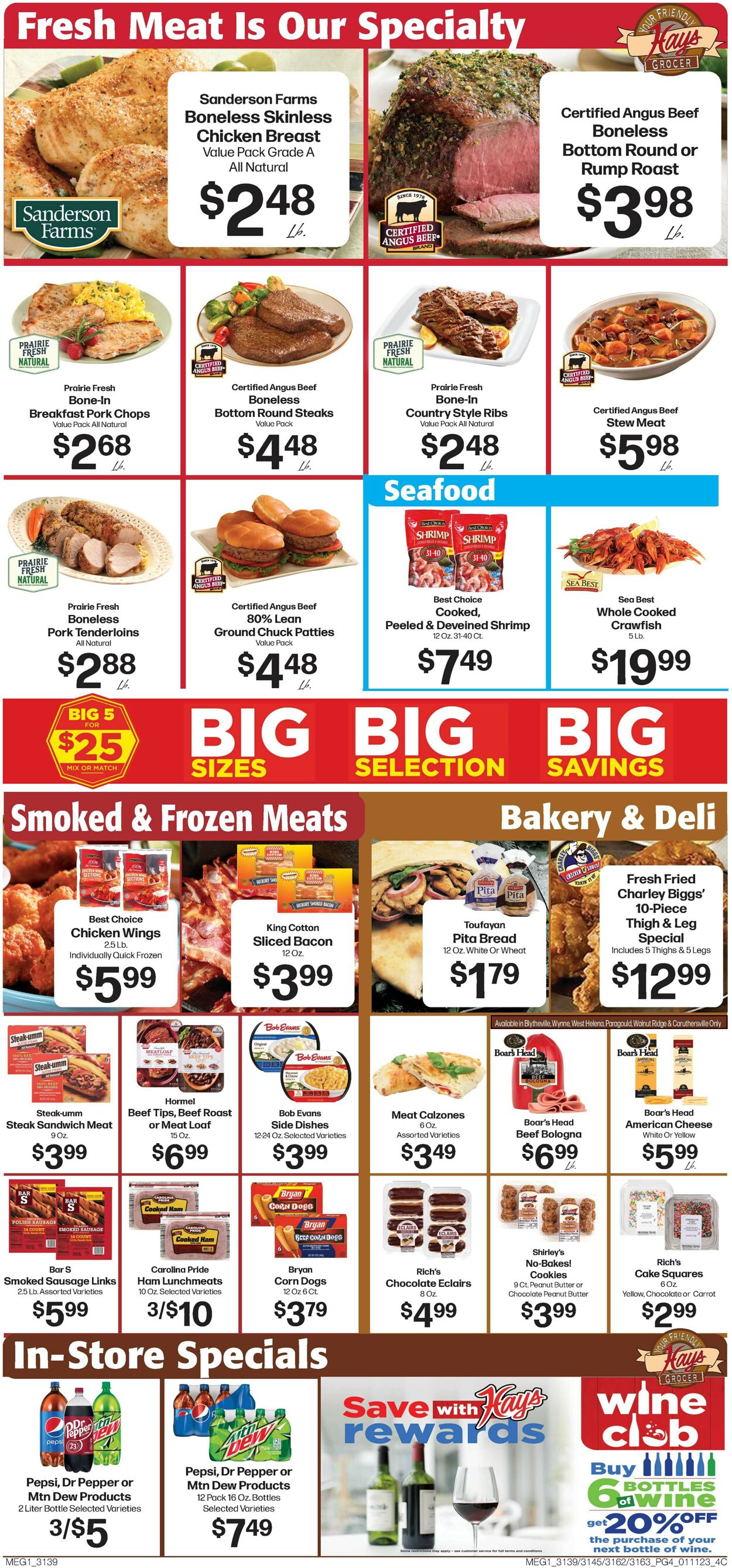Hays Supermarket Weekly Ad Circular - valid 01/11-01/17/2023 (Page 6)
