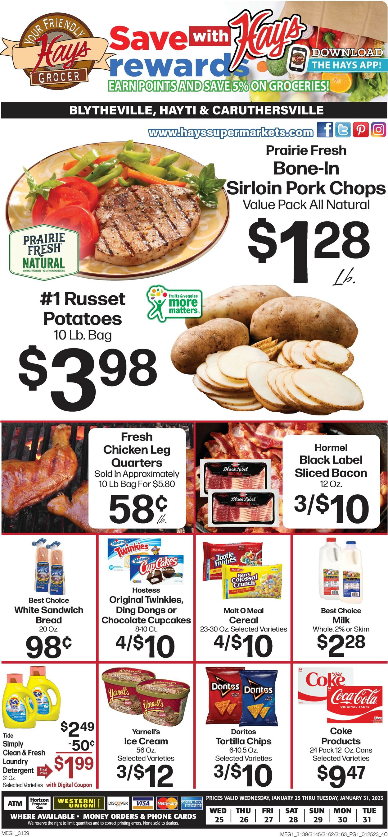Hays Supermarket Weekly Ad Circular - valid 01/25-02/01/2023