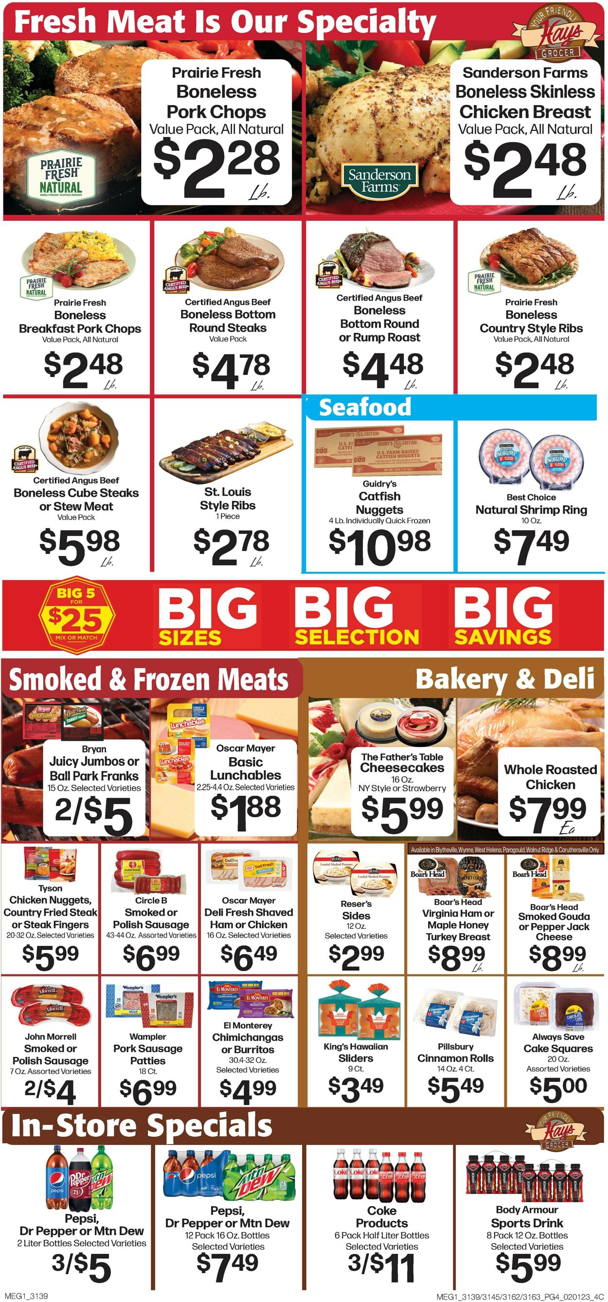 Hays Supermarket Weekly Ad Circular - valid 02/01-02/08/2023 (Page 6)