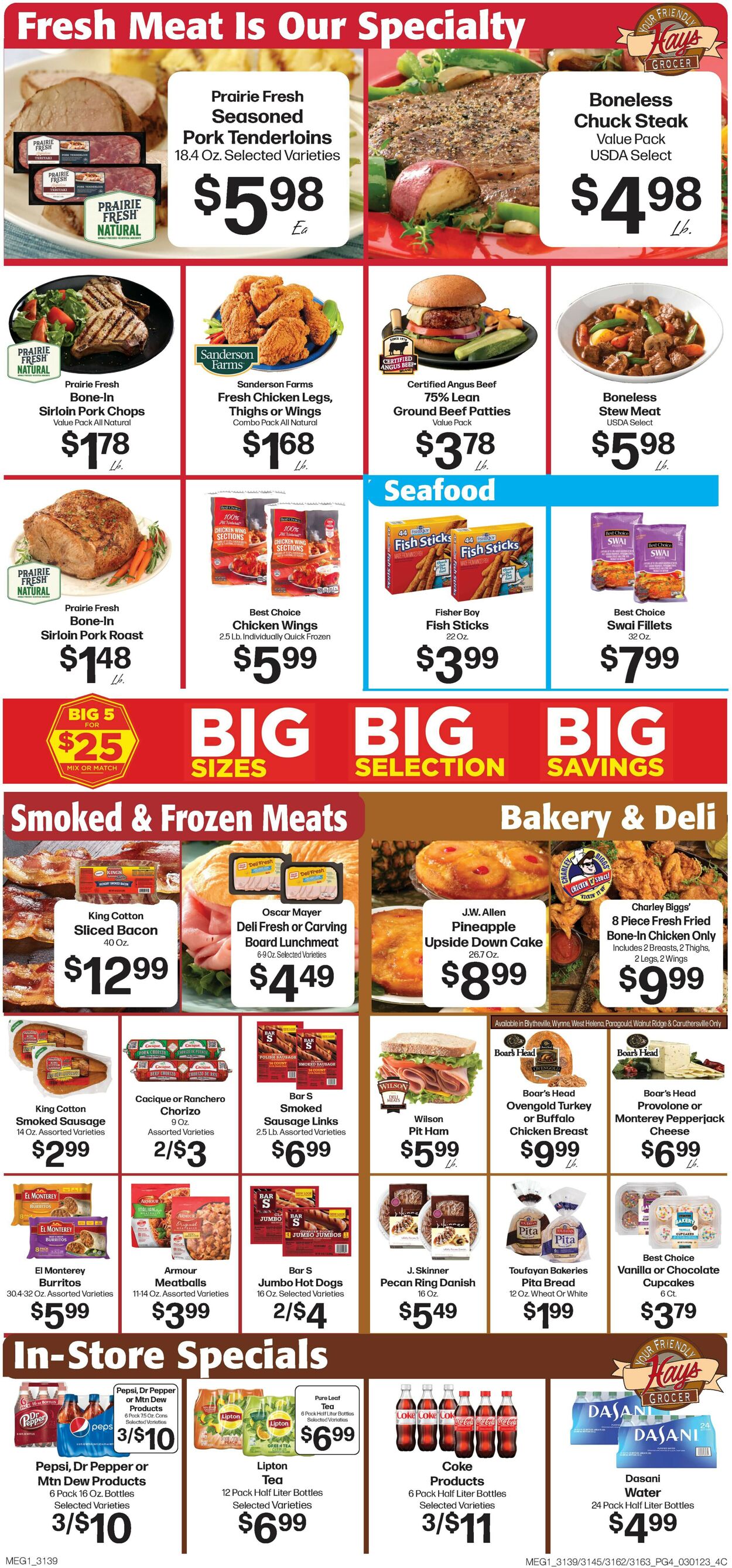 Hays Supermarket Weekly Ad Circular - valid 03/01-03/07/2023 (Page 6)