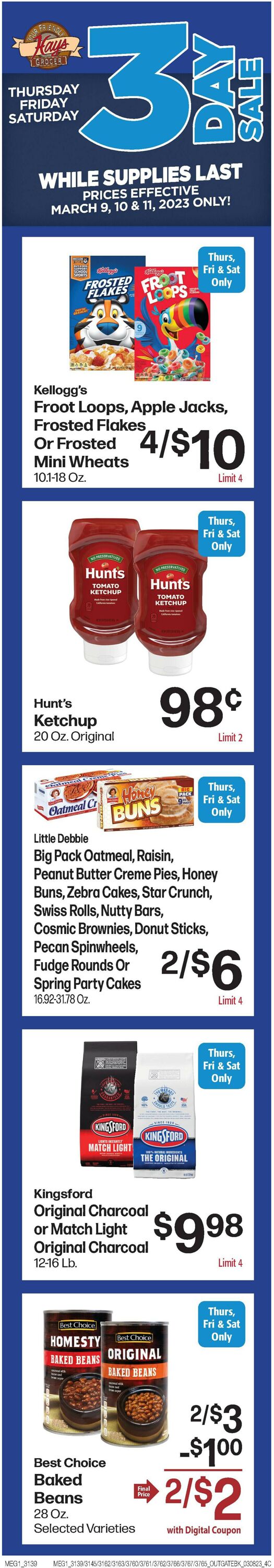 Hays Supermarket Weekly Ad Circular - valid 03/08-03/14/2023 (Page 2)