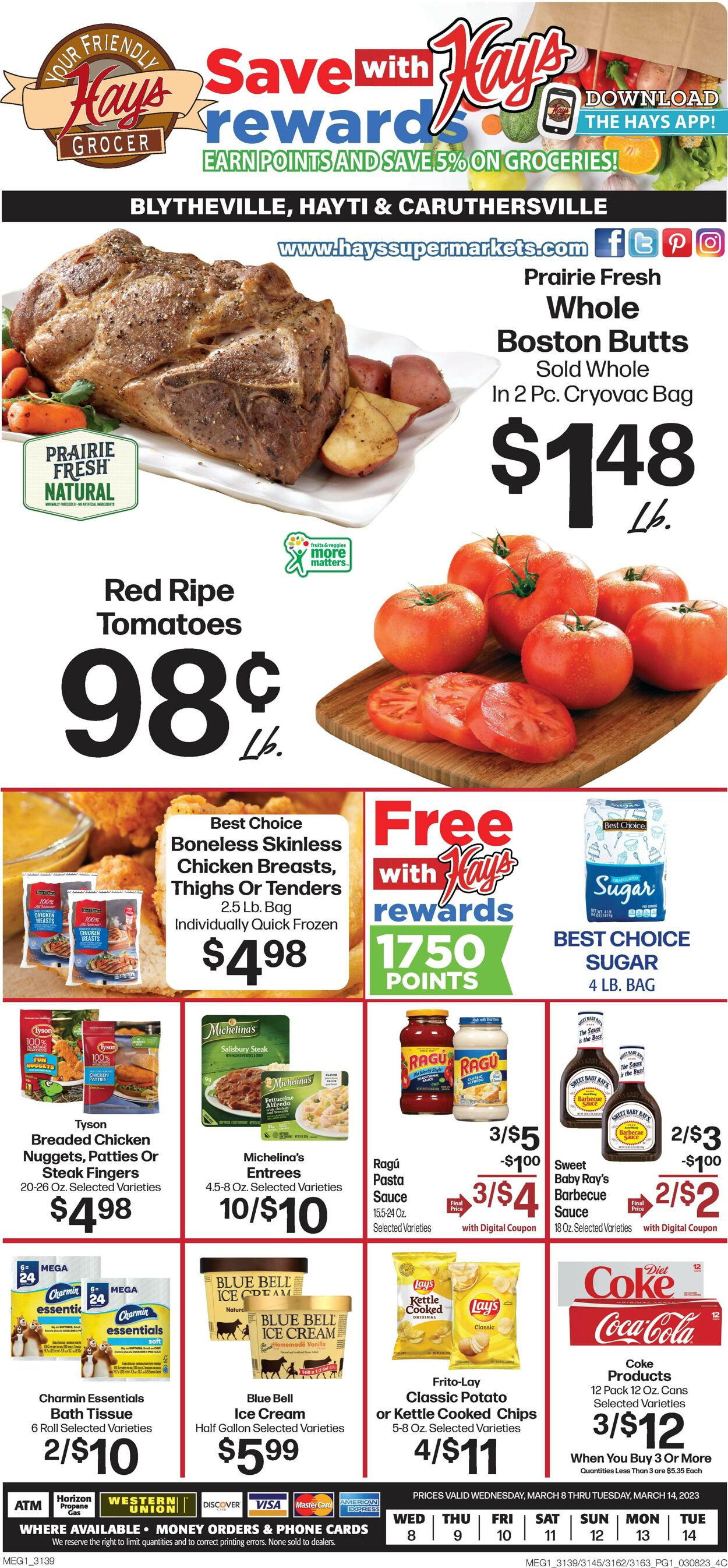 Hays Supermarket Weekly Ad Circular - valid 03/08-03/14/2023 (Page 3)