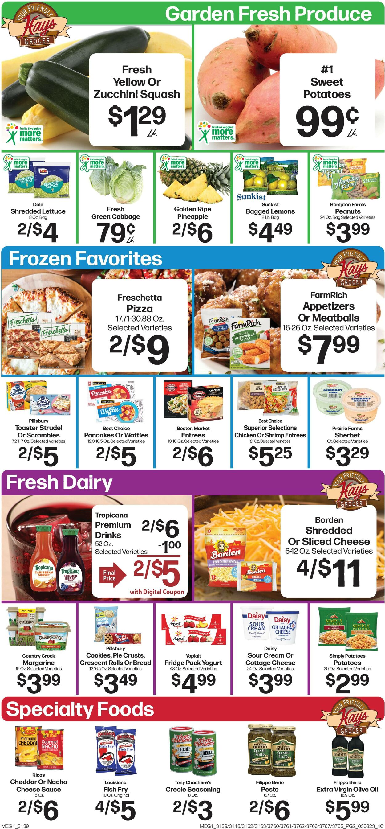 Hays Supermarket Weekly Ad Circular - valid 03/08-03/14/2023 (Page 4)