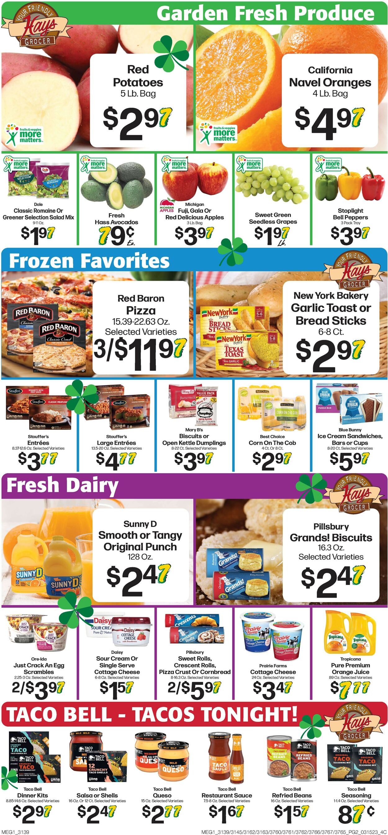 Hays Supermarket Weekly Ad Circular - valid 03/15-03/21/2023 (Page 2)
