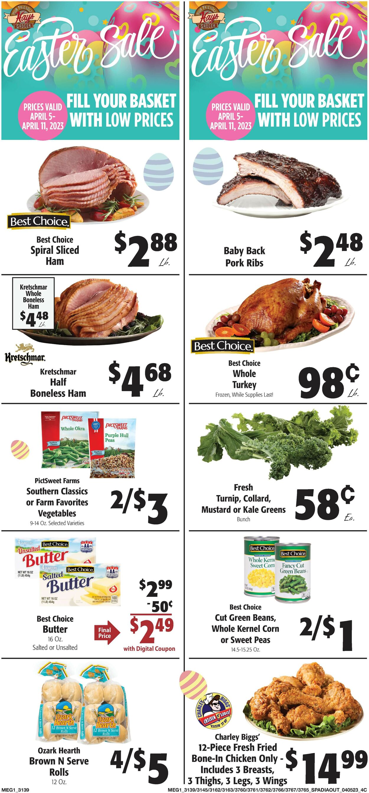 Hays Supermarket Weekly Ad Circular - valid 04/05-04/11/2023