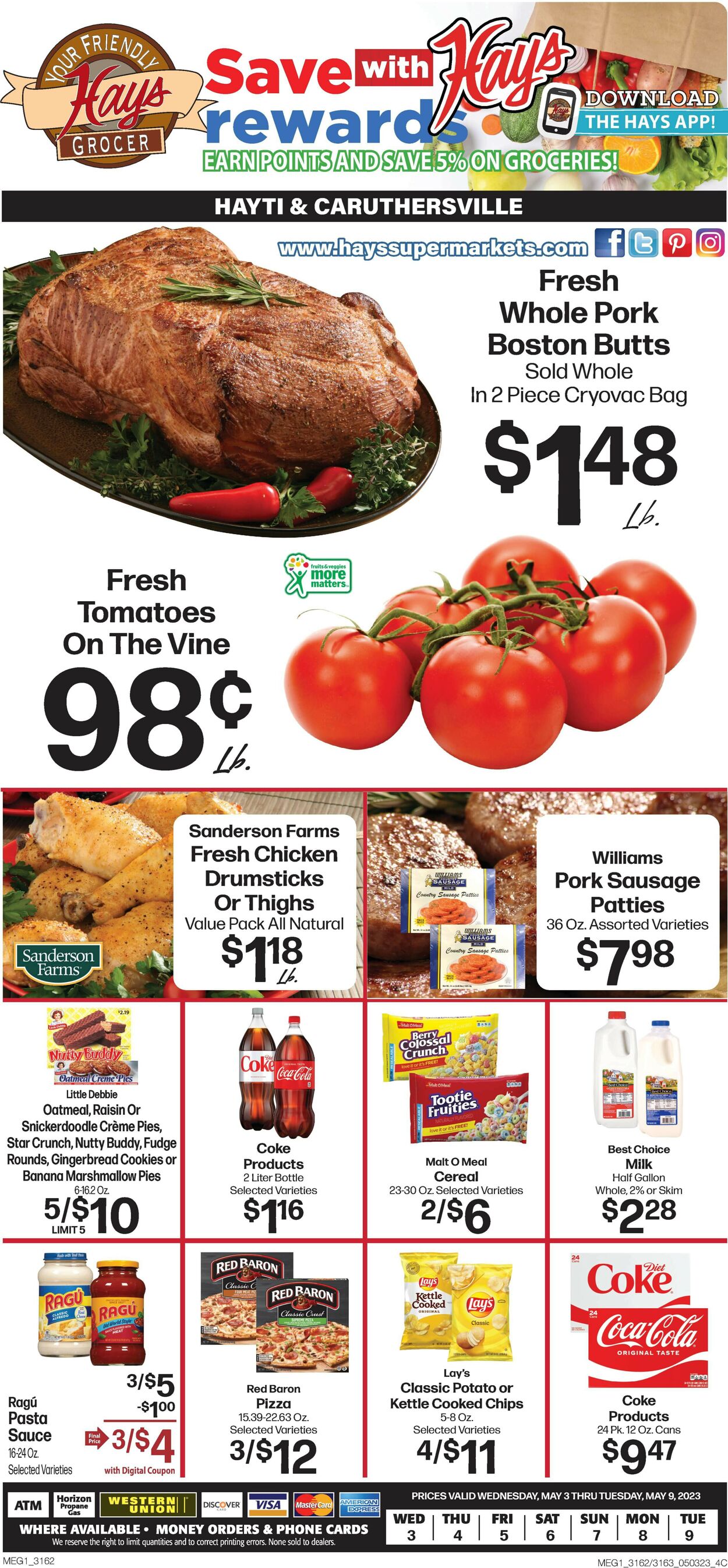 Hays Supermarket Weekly Ad Circular - valid 05/03-05/09/2023 (Page 3)