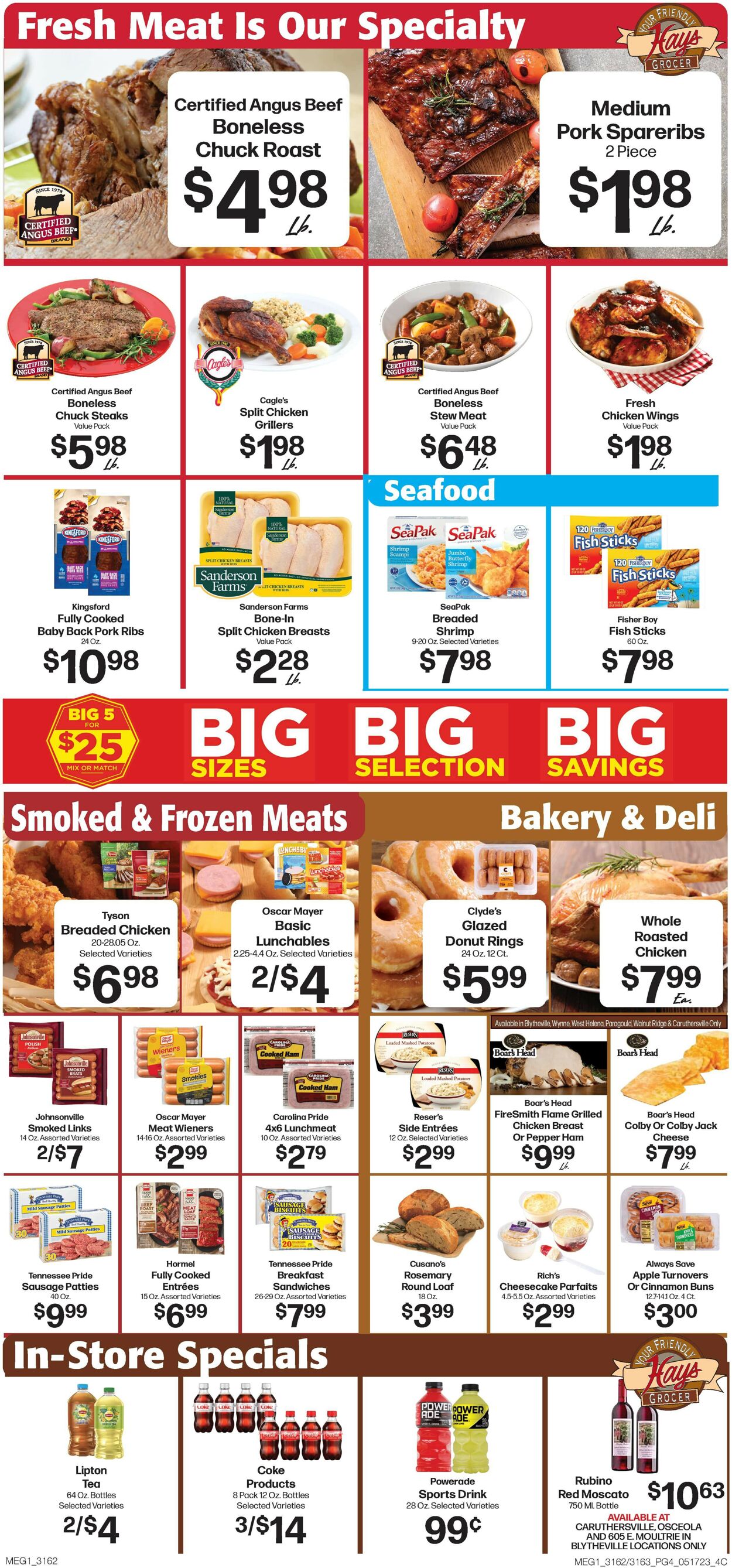 Hays Supermarket Weekly Ad Circular - valid 05/17-05/23/2023 (Page 4)