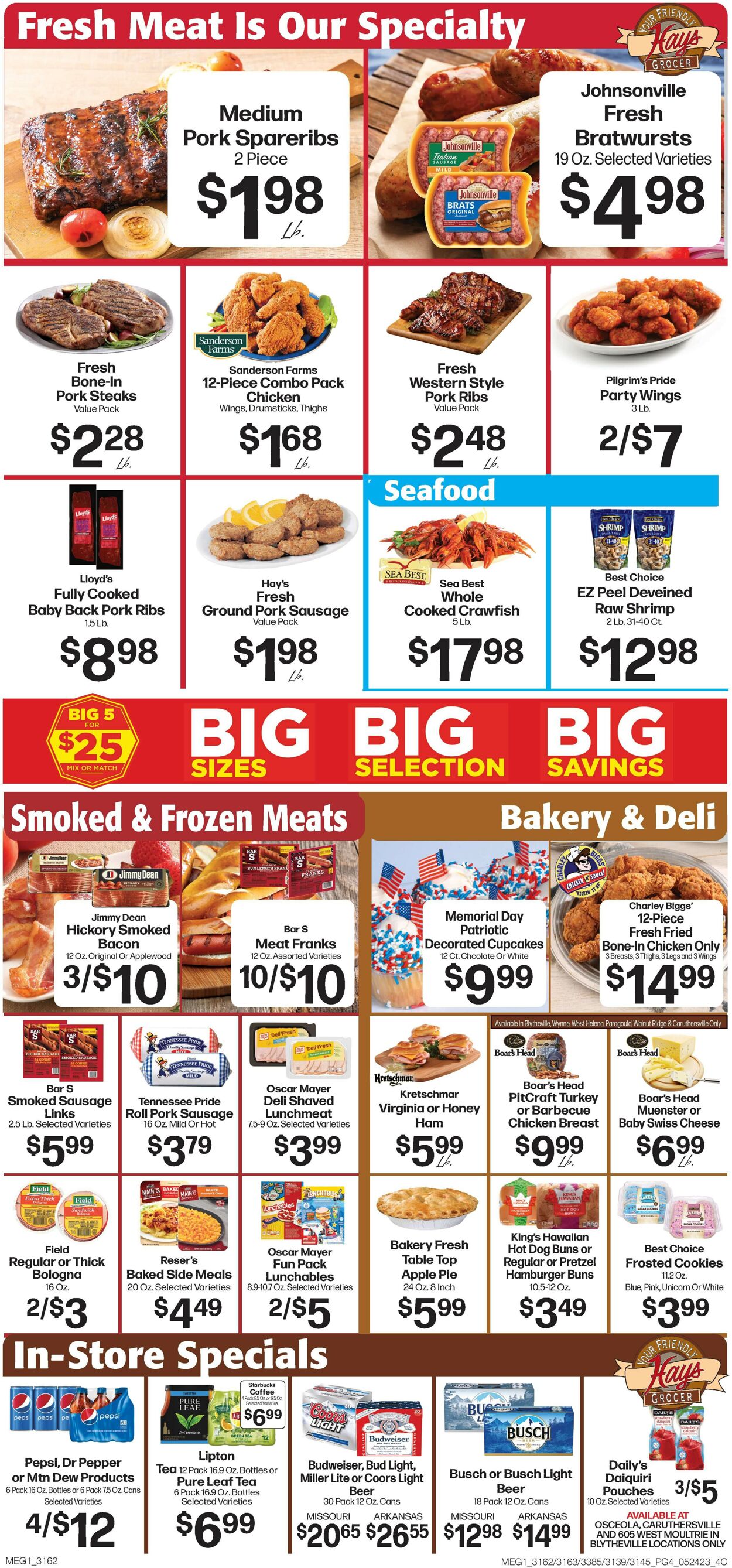 Hays Supermarket Weekly Ad Circular - valid 05/24-05/30/2023 (Page 6)