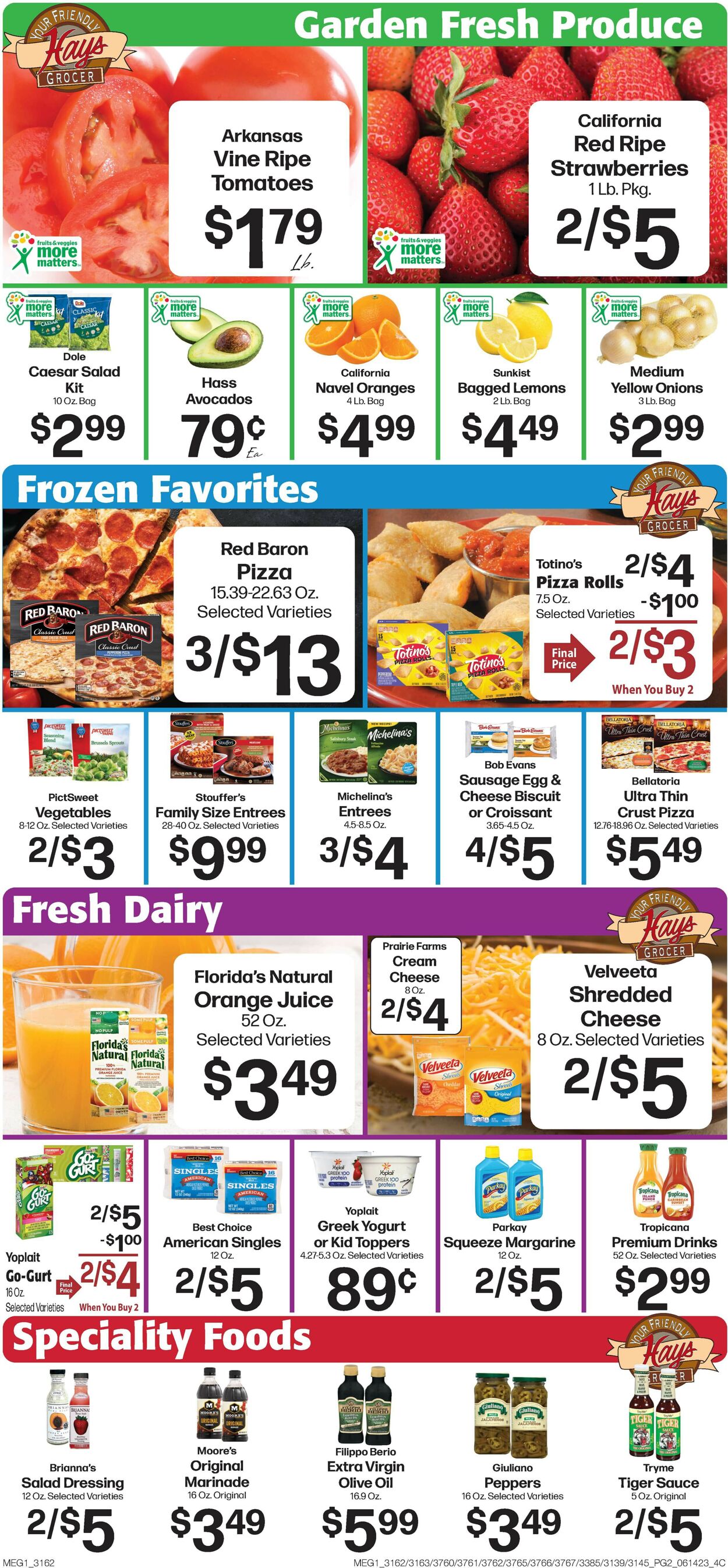 Hays Supermarket Weekly Ad Circular - valid 06/14-06/20/2023 (Page 4)