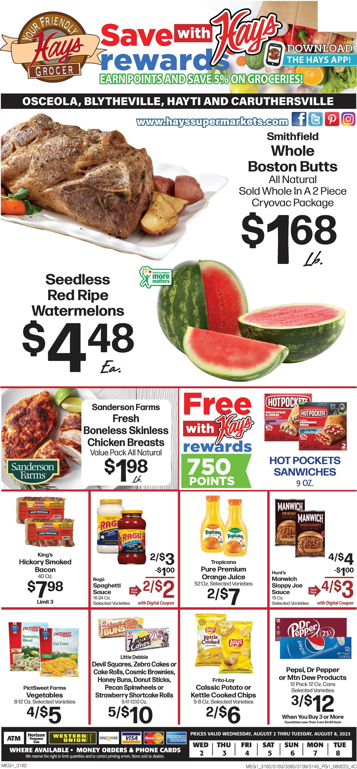 Hays Supermarket Weekly Ad Circular - valid 08/02-08/08/2023 (Page 3)