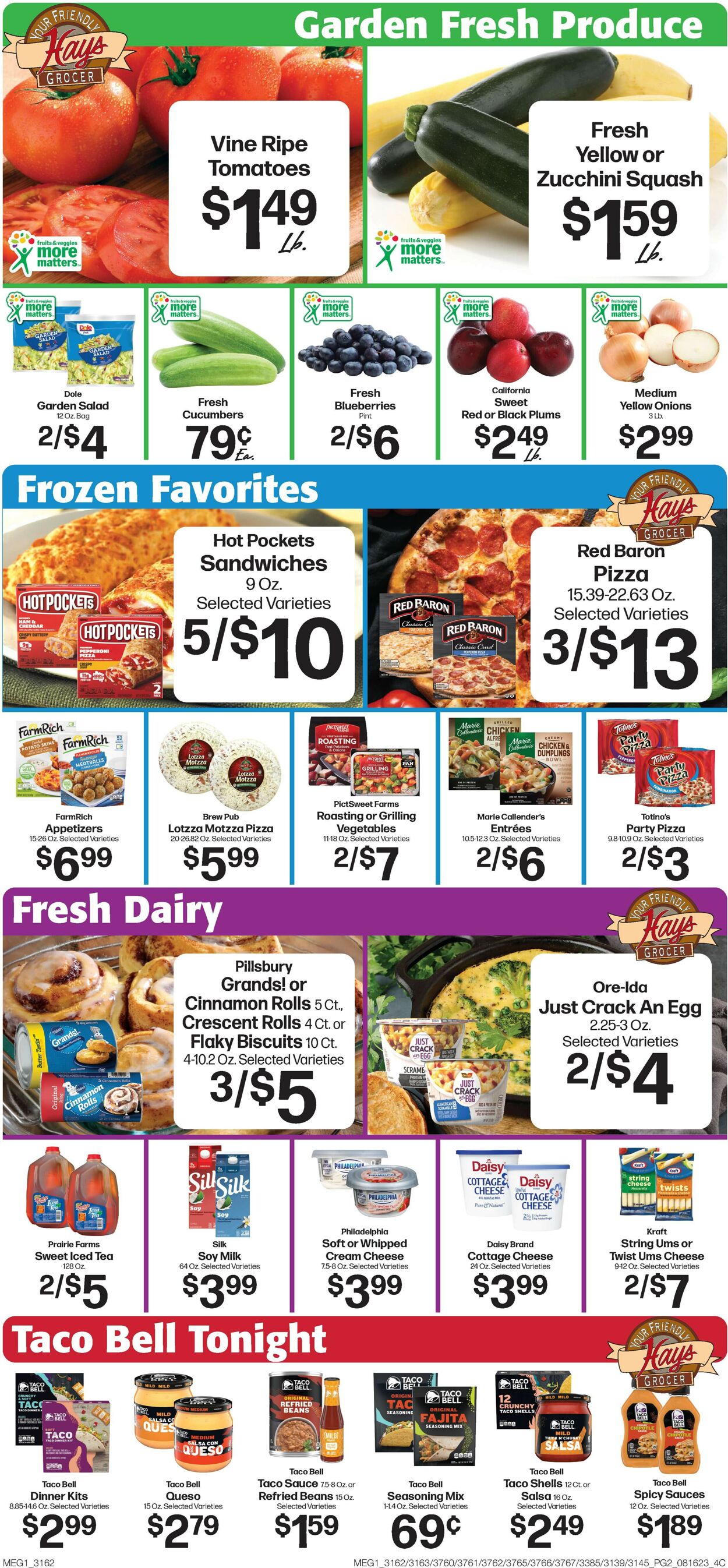 Hays Supermarket Weekly Ad Circular - valid 08/16-08/22/2023 (Page 2)