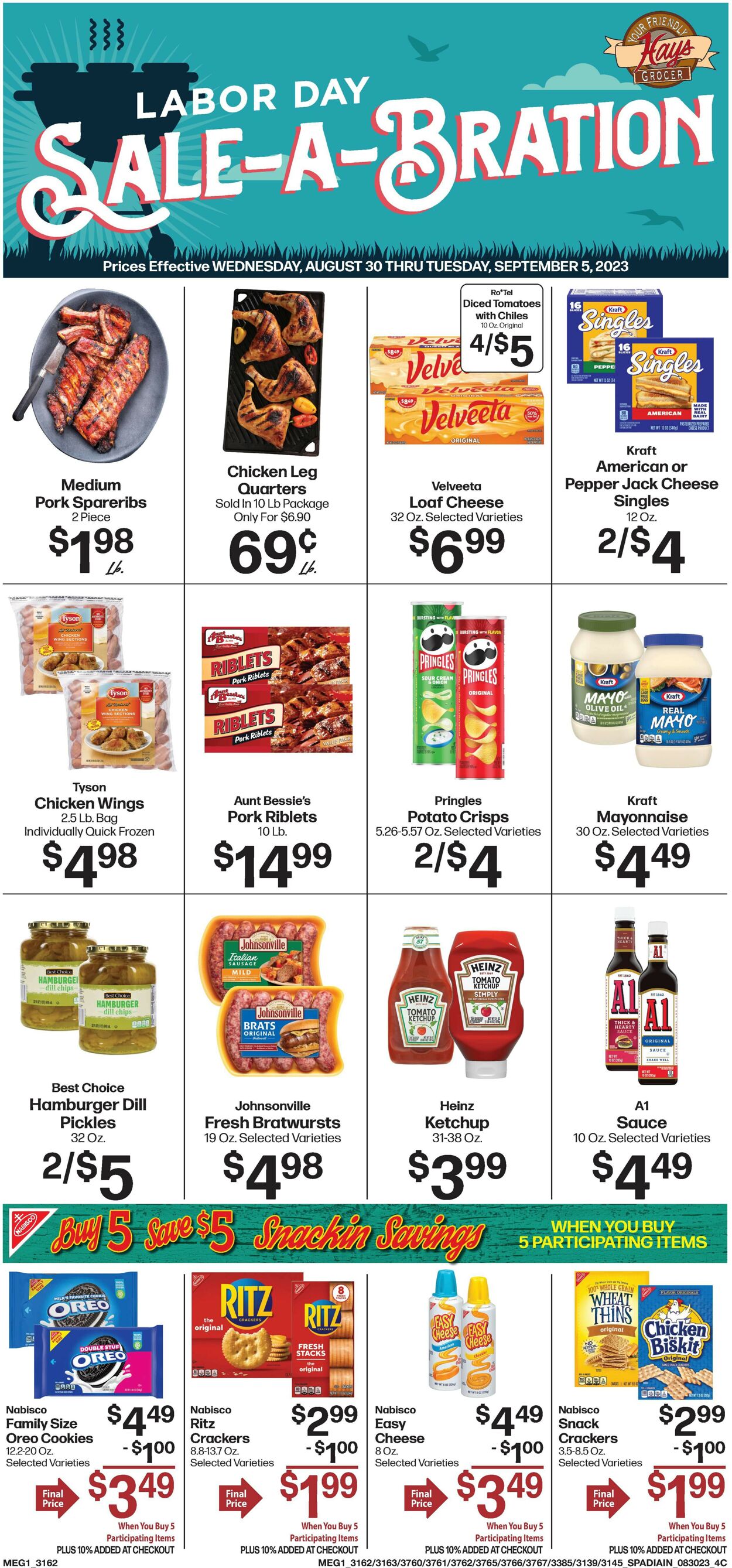 Hays Supermarket Weekly Ad Circular - valid 08/30-09/05/2023 (Page 2)
