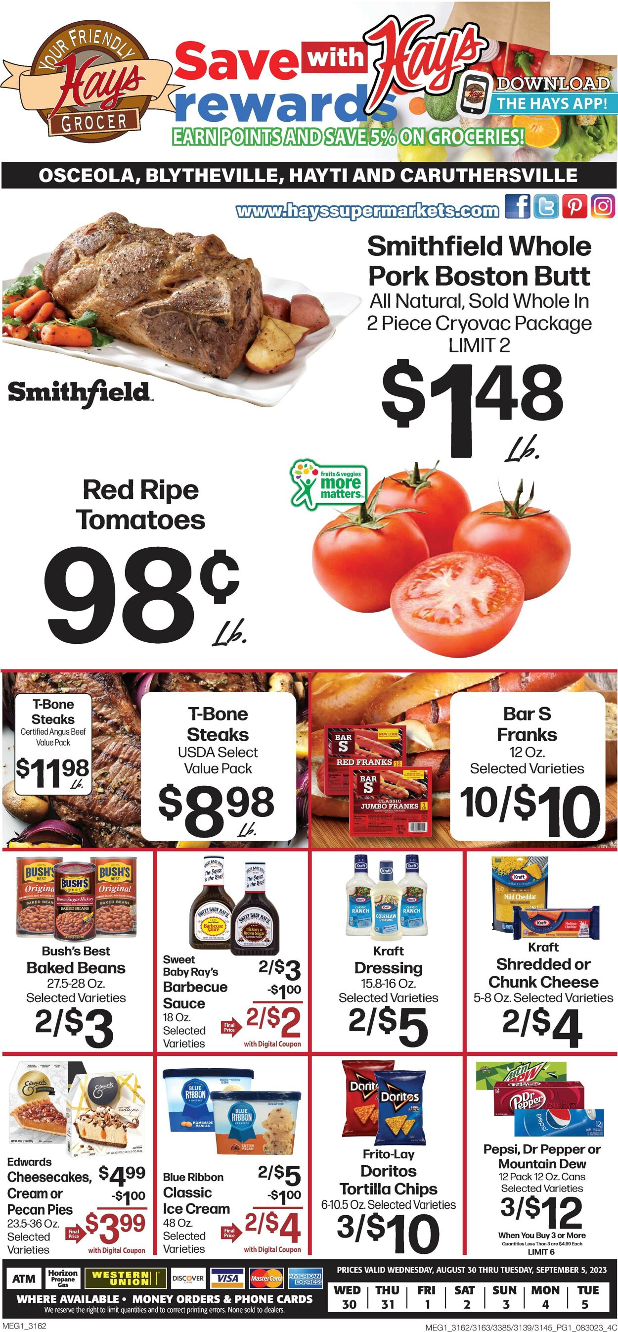 Hays Supermarket Weekly Ad Circular - valid 08/30-09/05/2023 (Page 3)