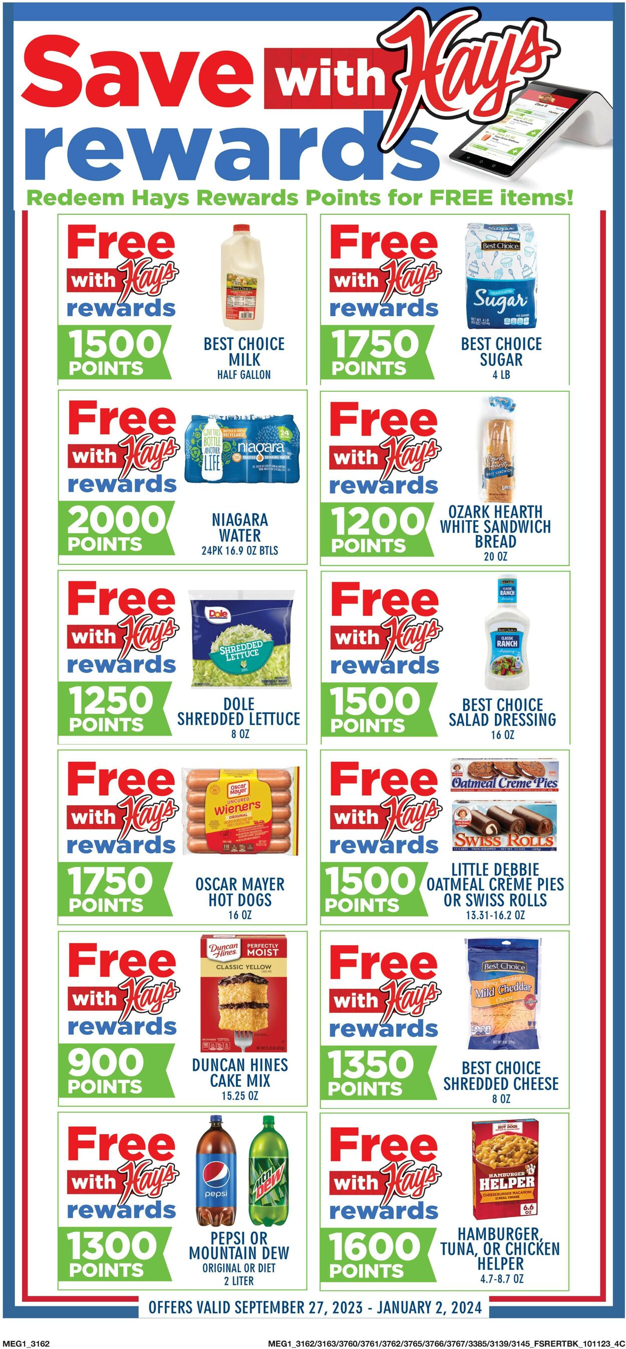 Hays Supermarket Weekly Ad Circular - valid 10/11-10/17/2023 (Page 2)