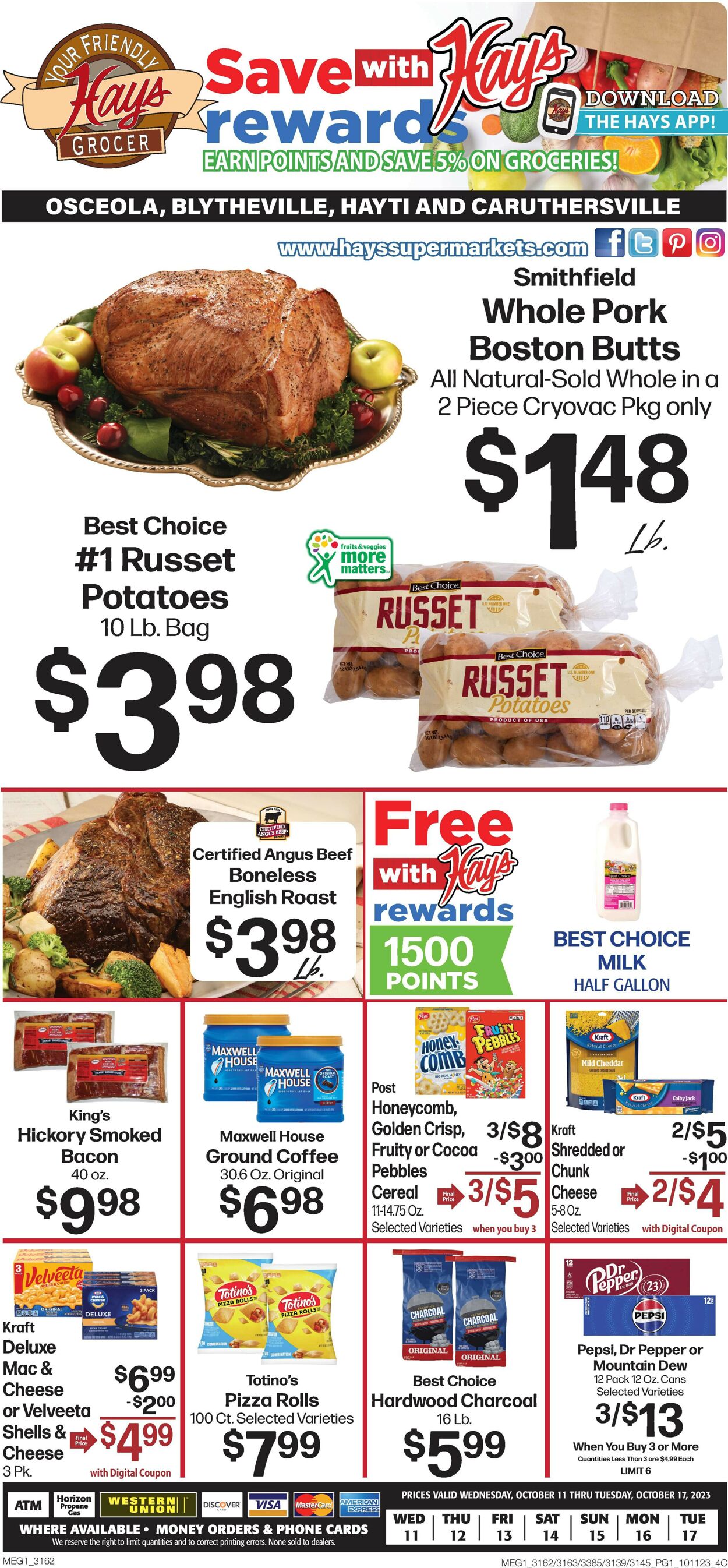 Hays Supermarket Weekly Ad Circular - valid 10/11-10/17/2023 (Page 3)