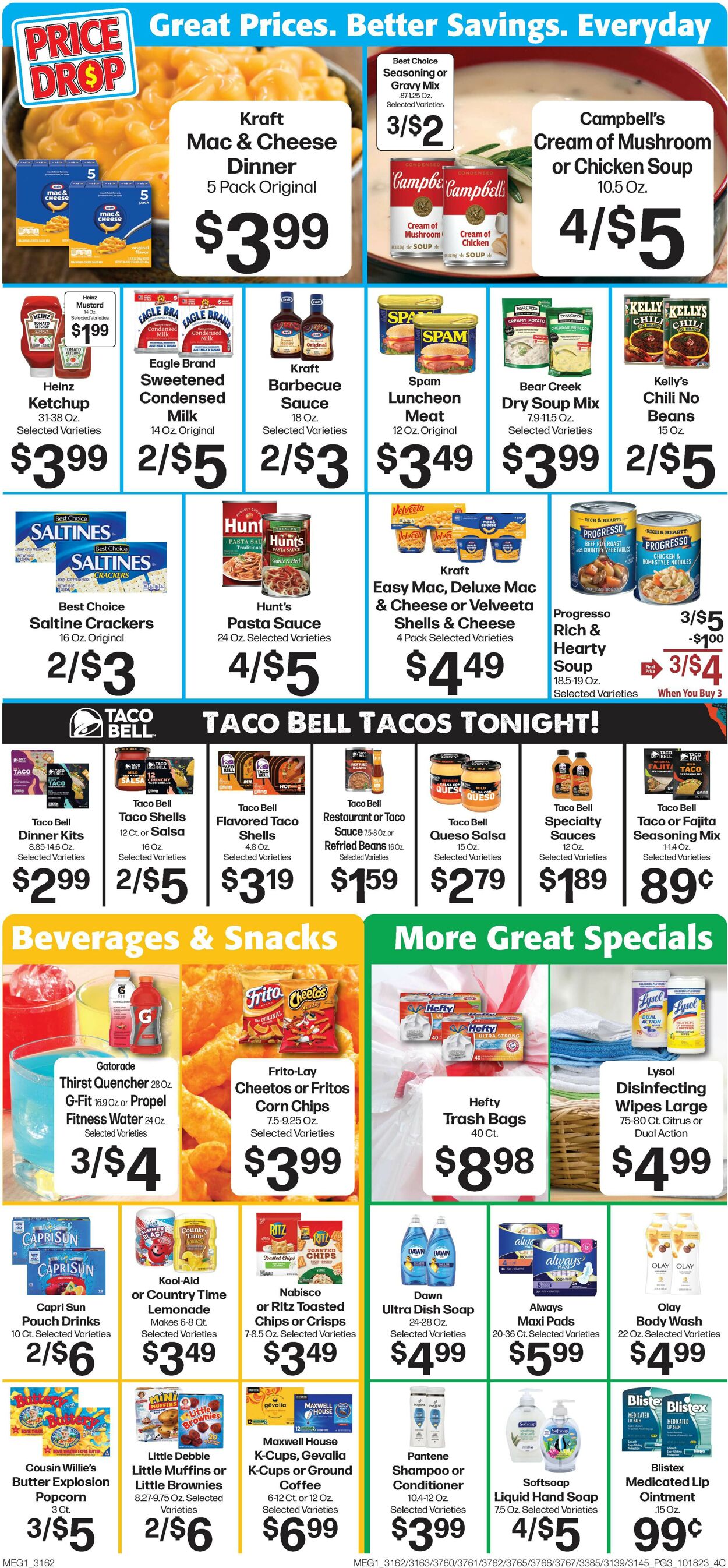 Hays Supermarket Weekly Ad Circular - valid 10/18-10/24/2023 (Page 3)